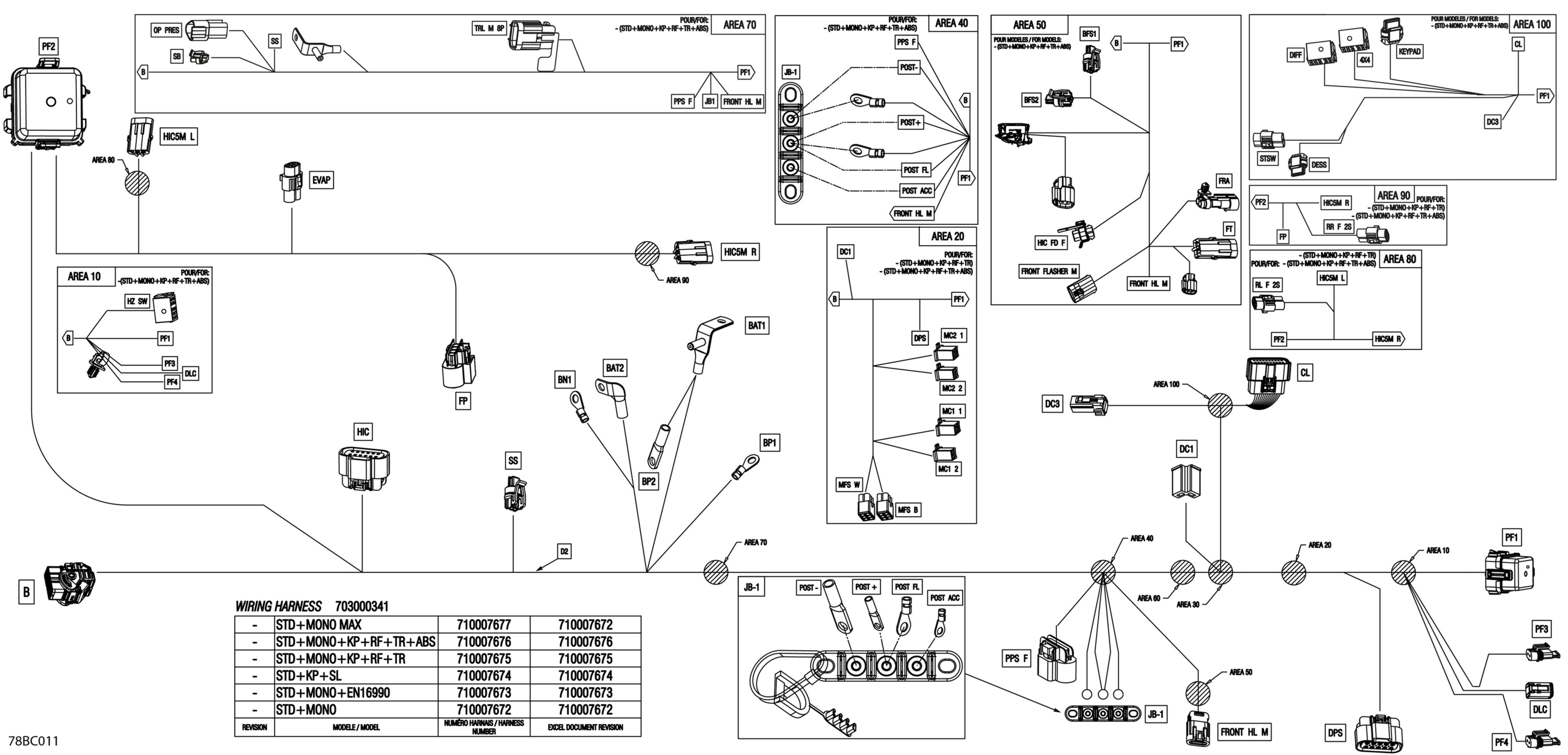 Electric - Main Harness