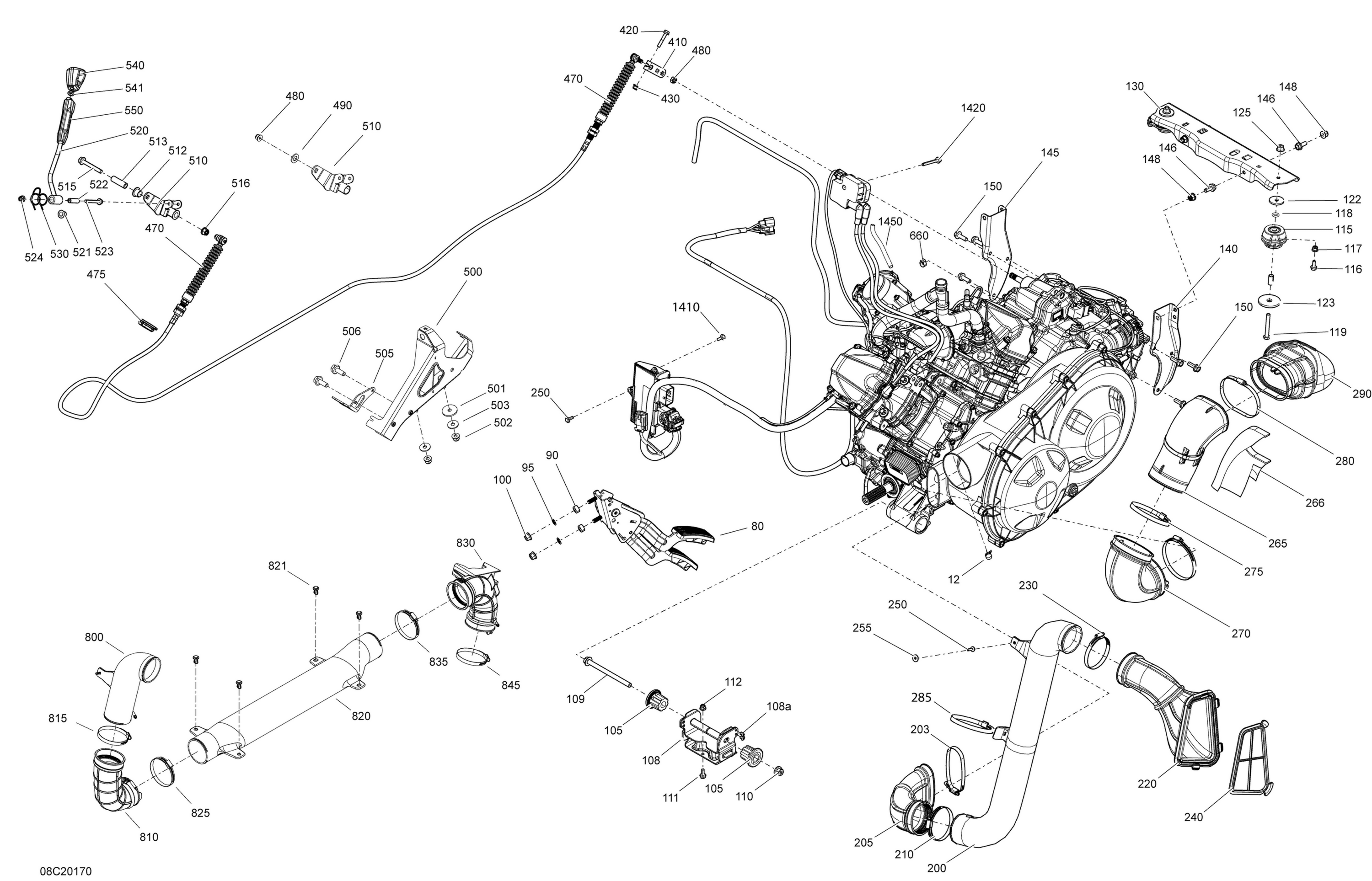Схема узла: Engine - Vehicule