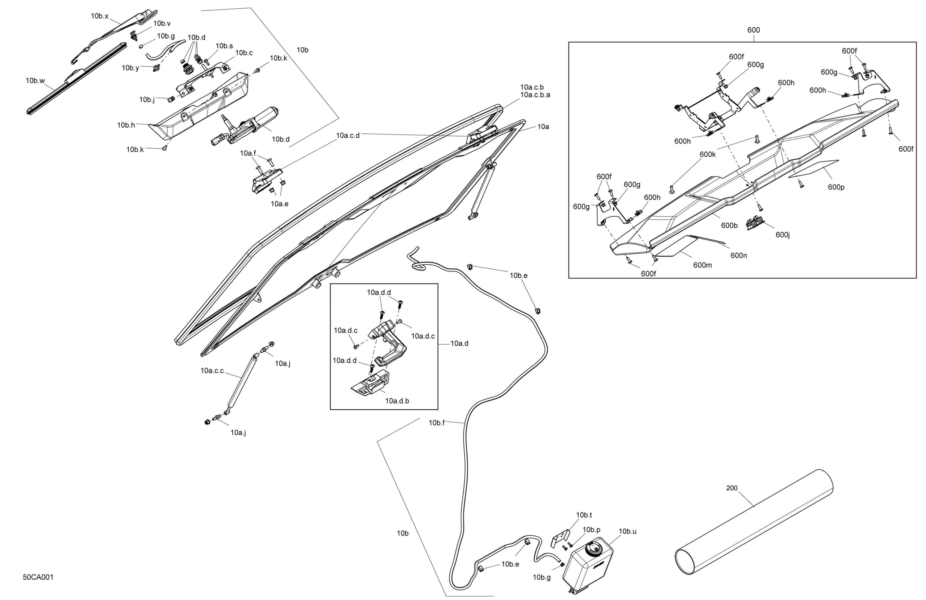 Body - Windshield - XU