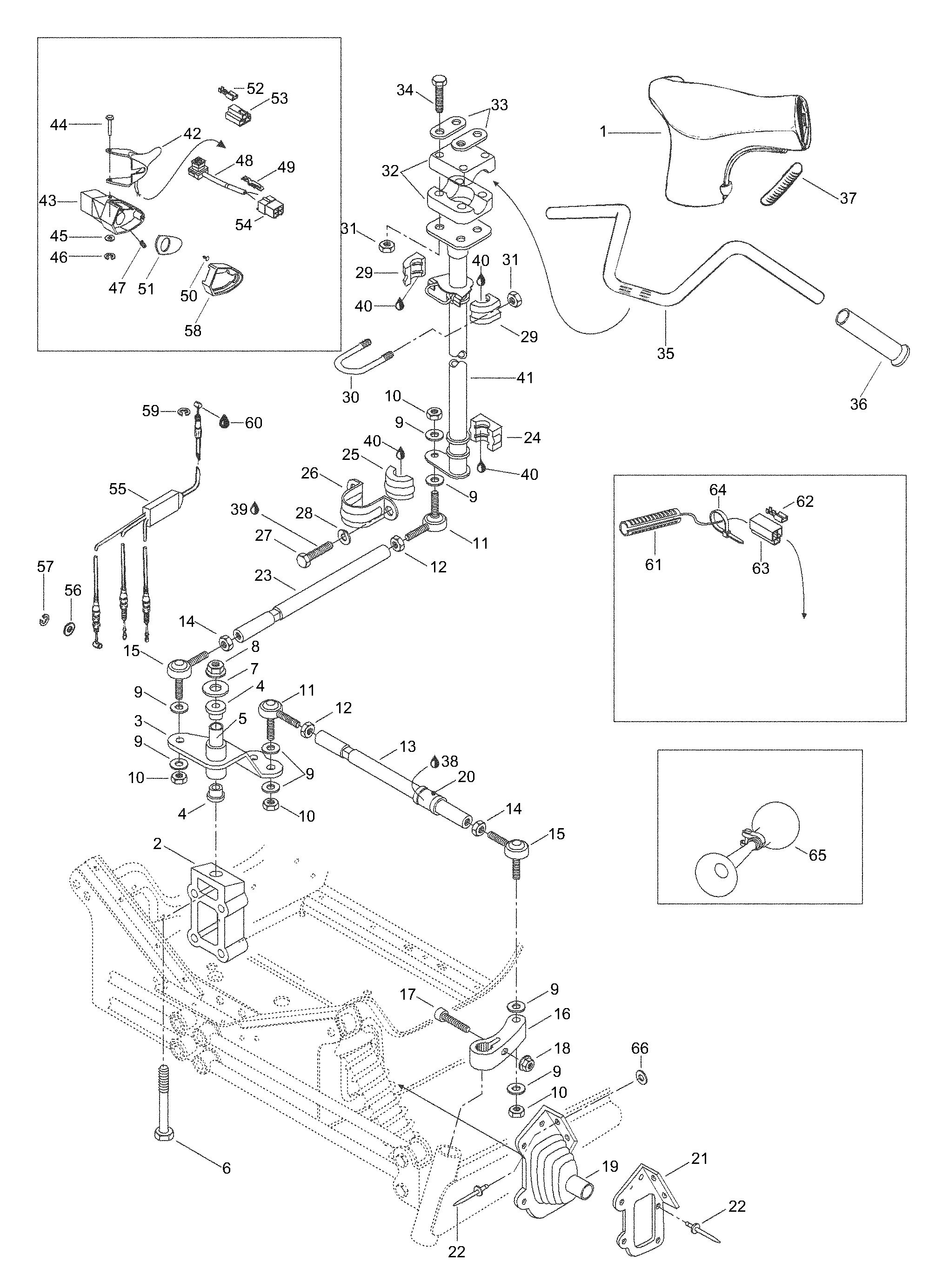 Схема узла: Steering