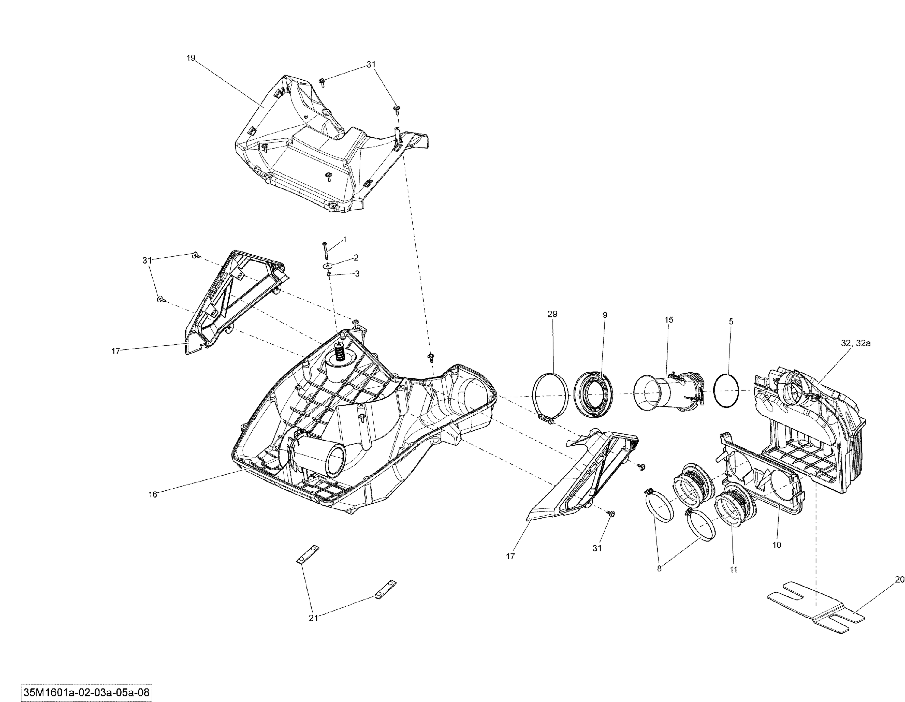 Схема узла: Air Intake System