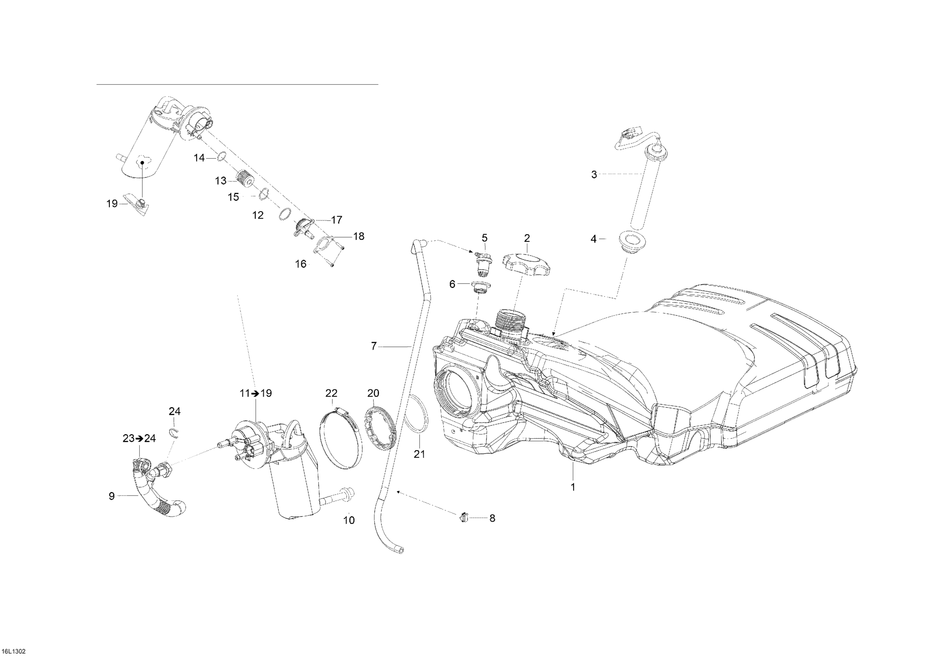 Схема узла: Fuel System