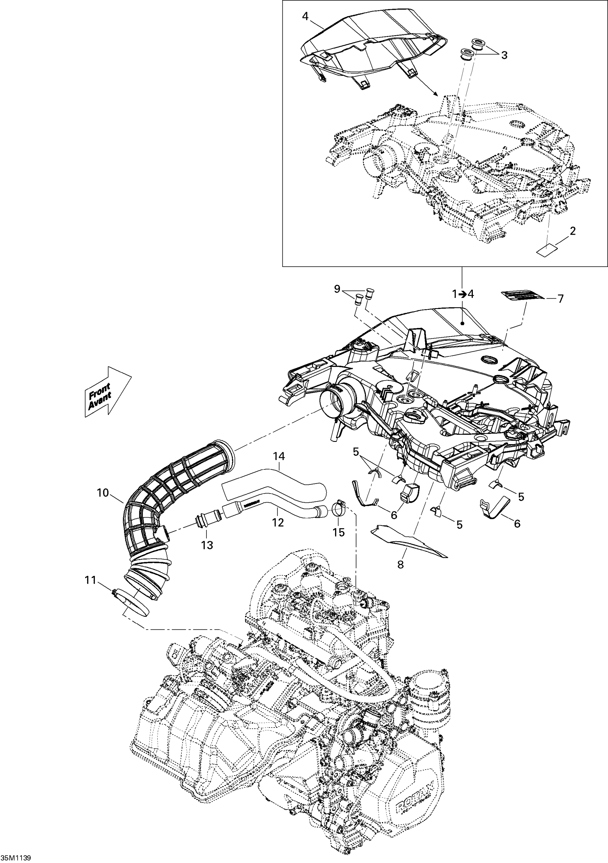 Схема узла: Air Intake System