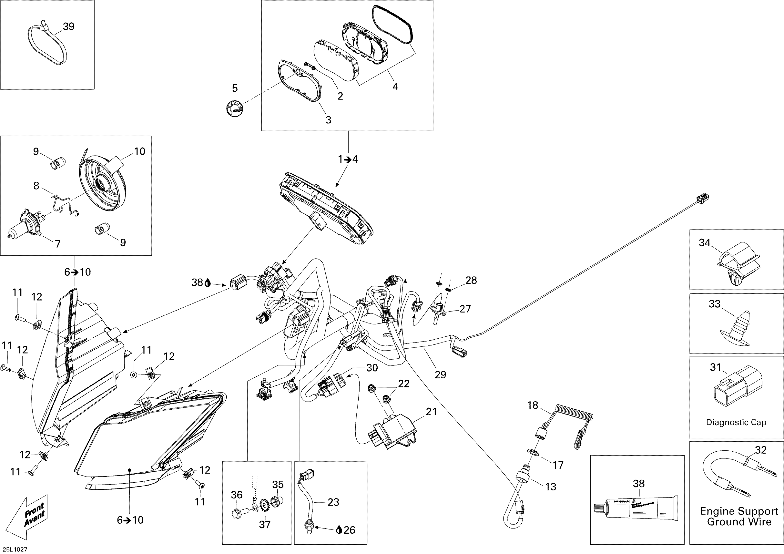 Схема узла: Electrical System