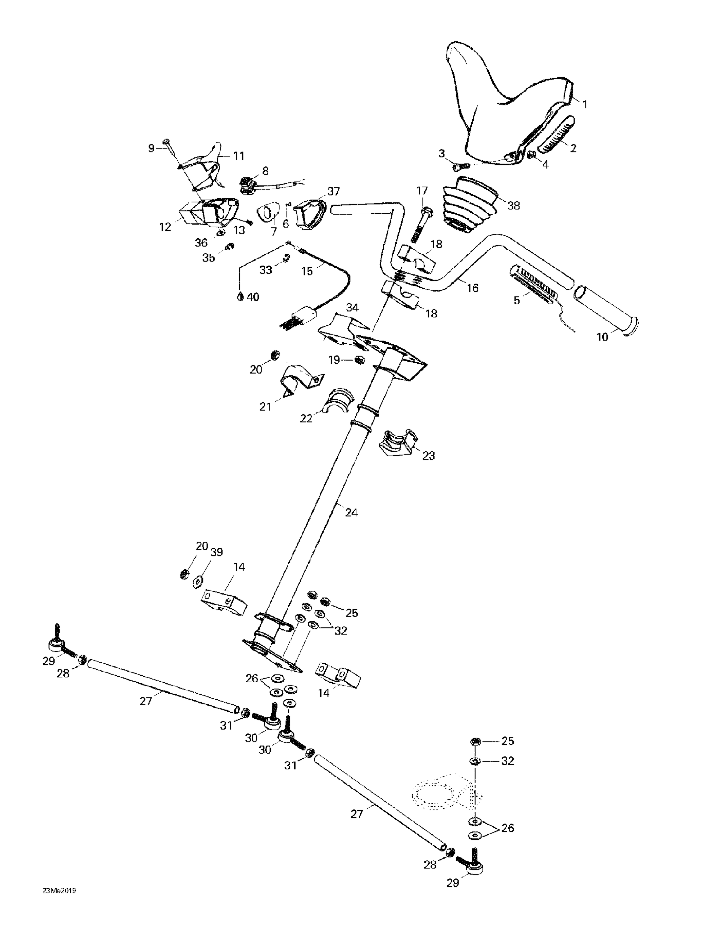 Схема узла: Steering System