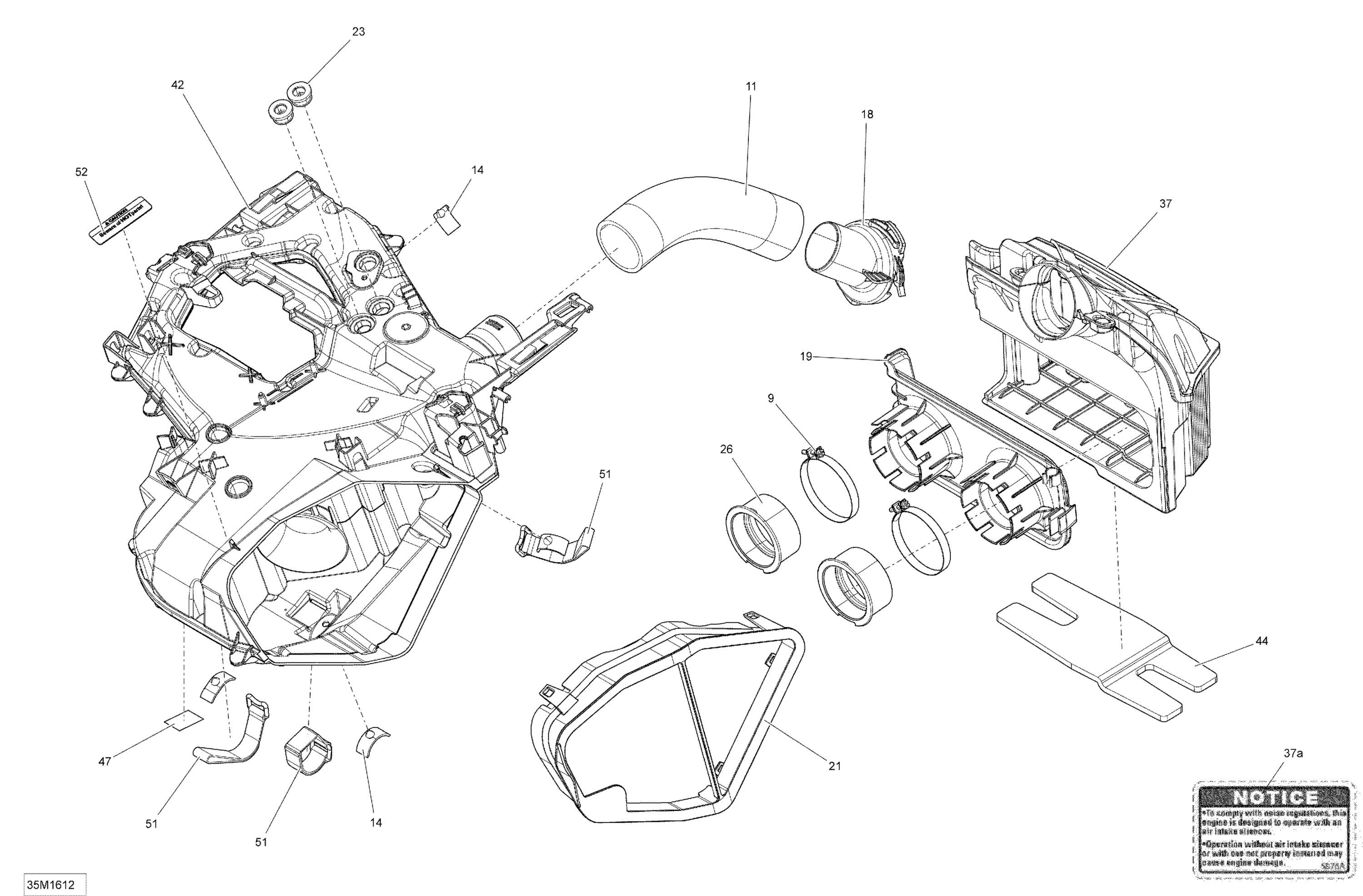 Схема узла: Air Intake System