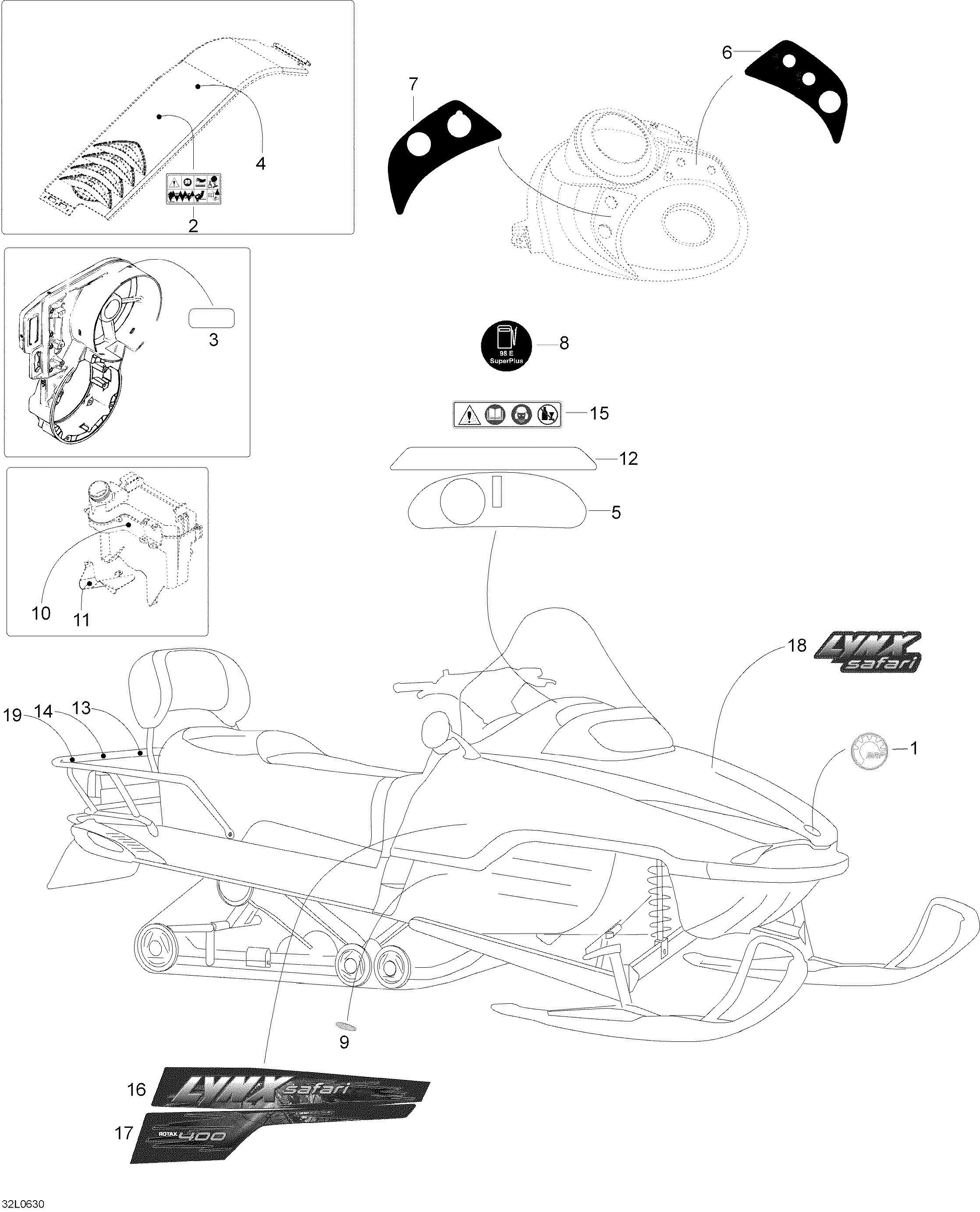 Схема узла: Decals