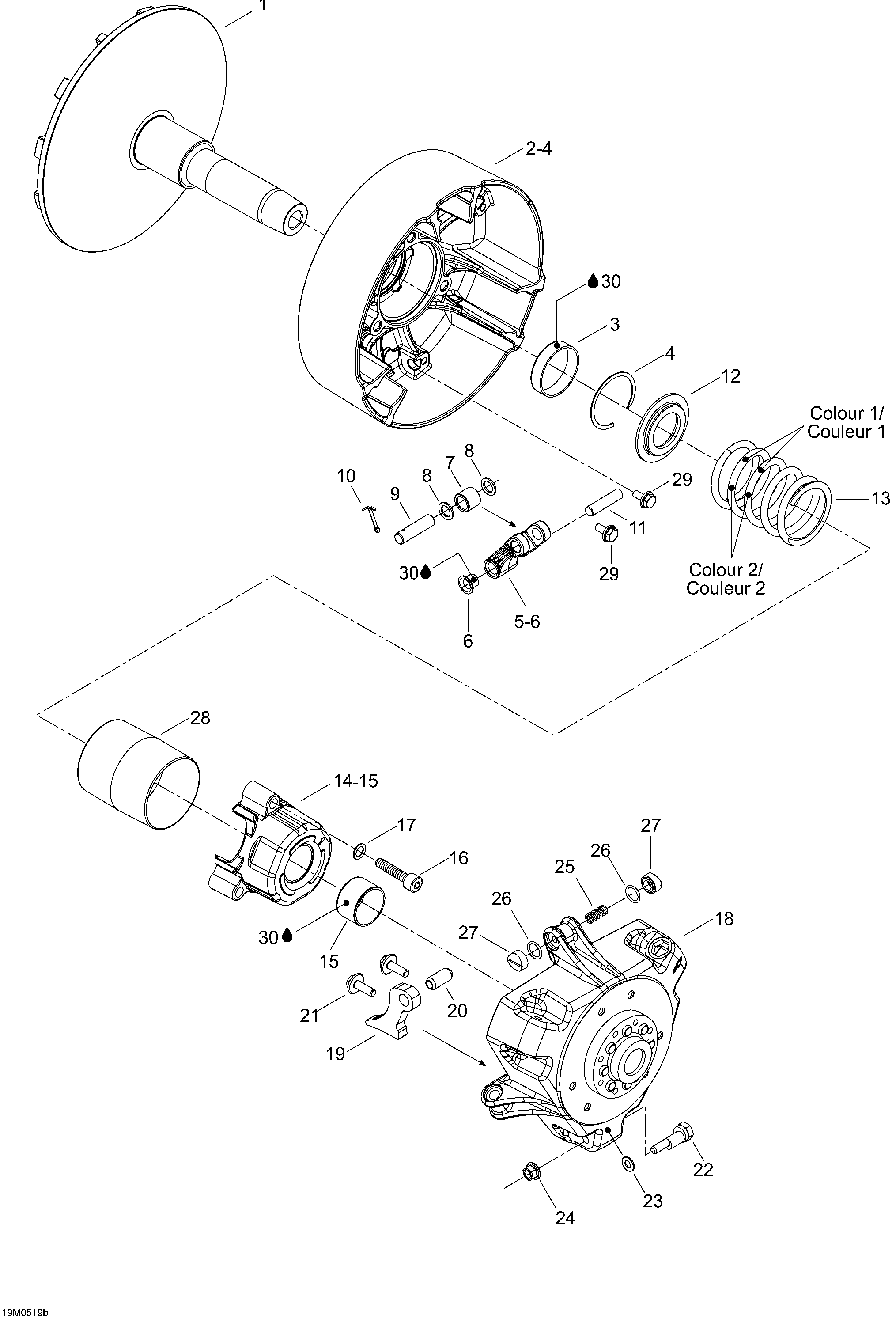 Схема узла: Pulley System 2