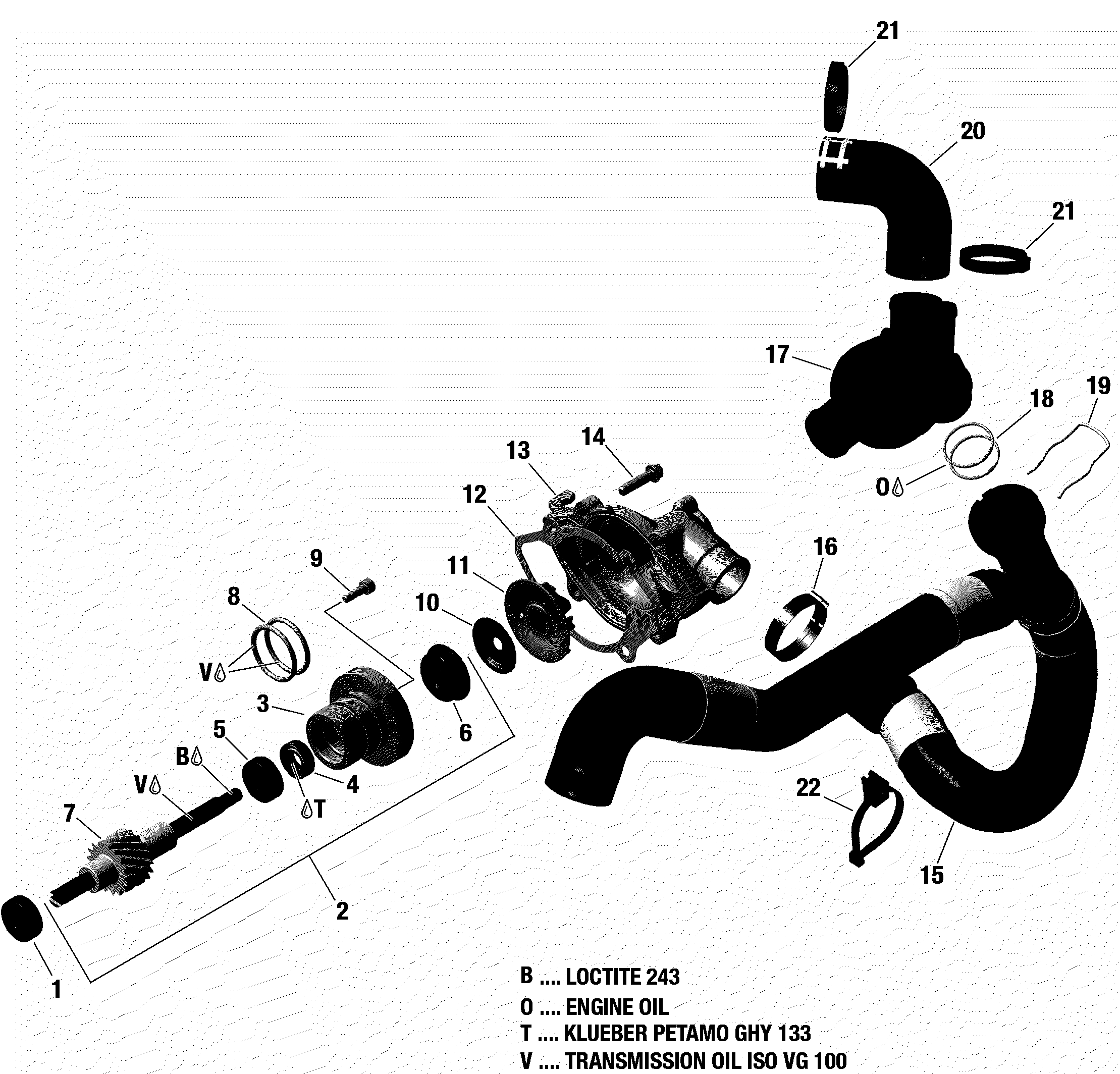 Схема узла: Engine Cooling  - 598 RS