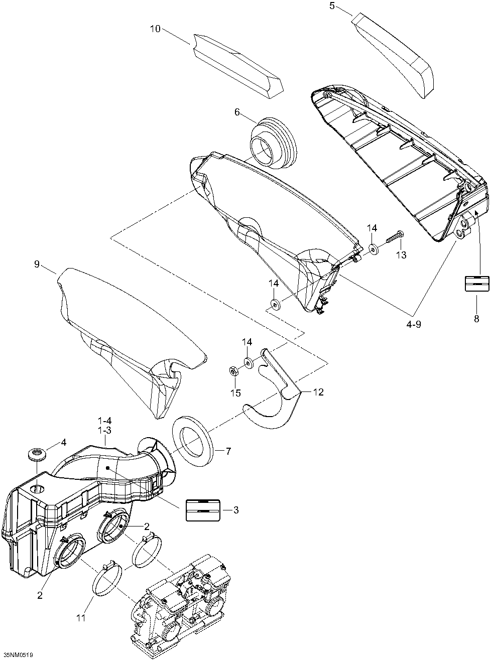 Схема узла: Air Intake System