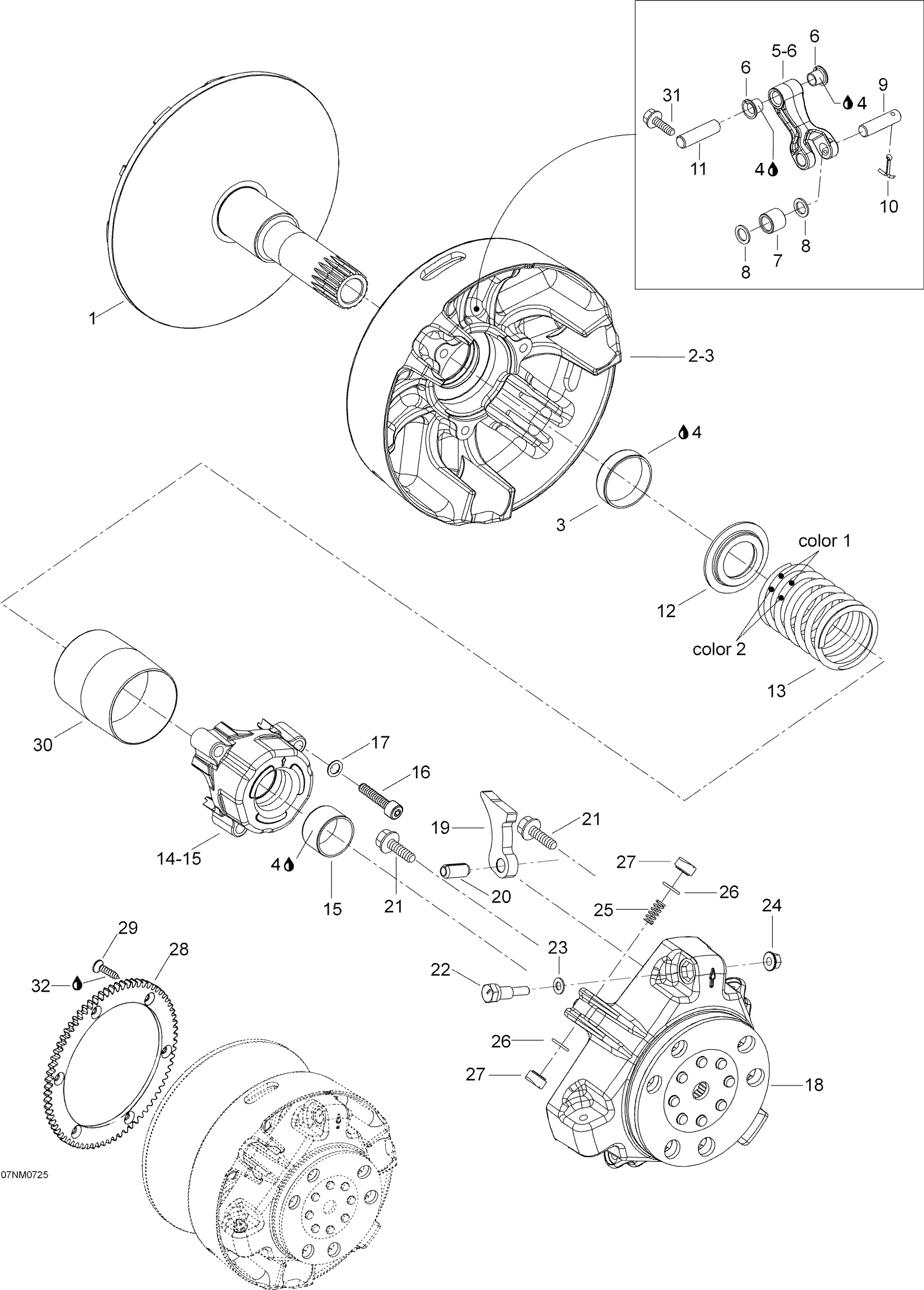 Drive Pulley _07L0901