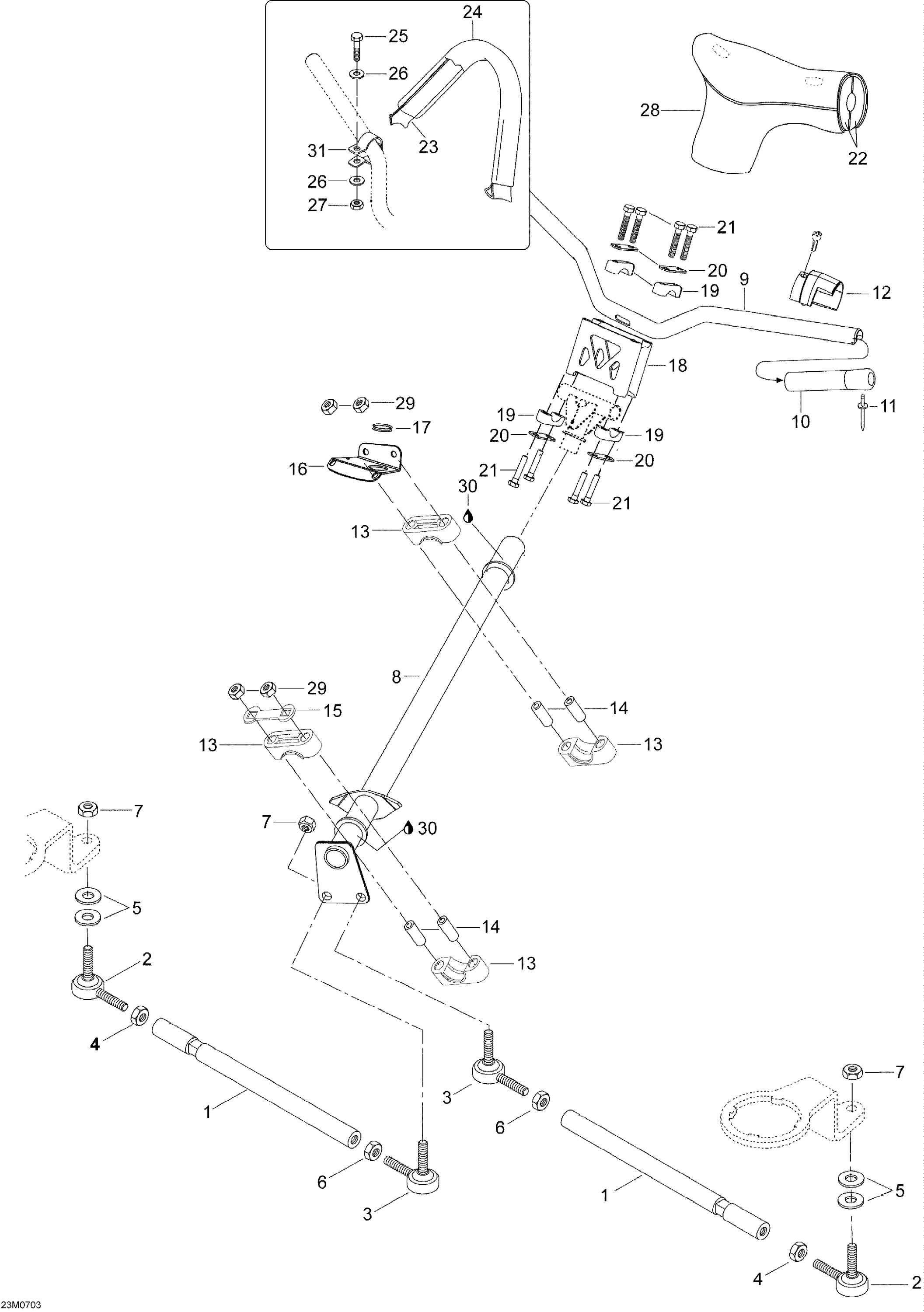 Схема узла: Steering System