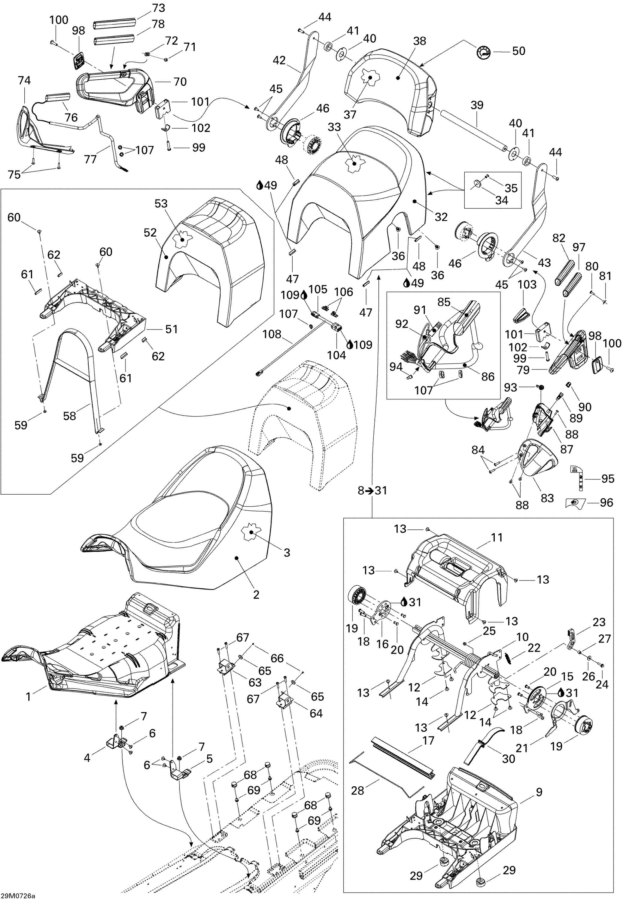 Схема узла: Seat LTD