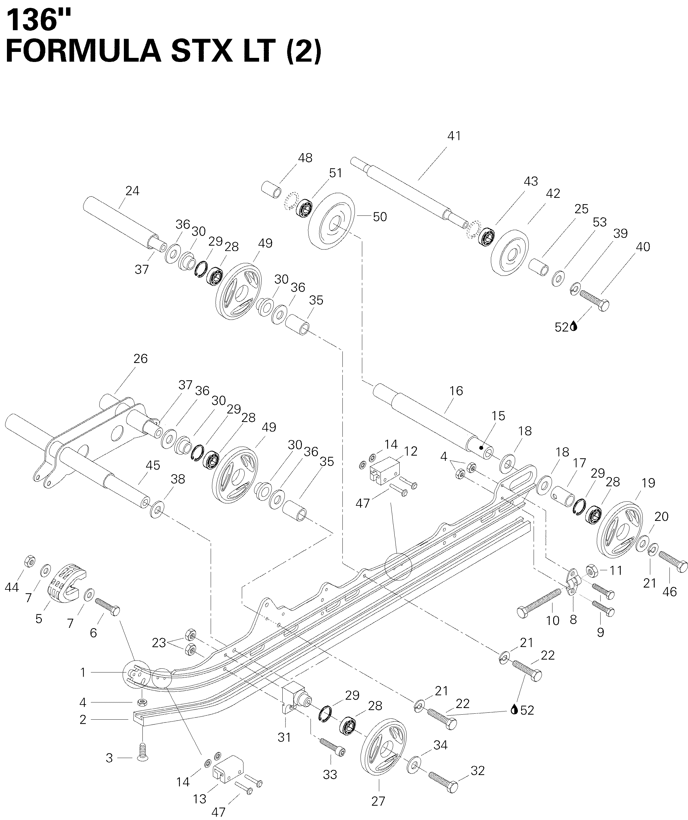 Rear Suspension STX LT