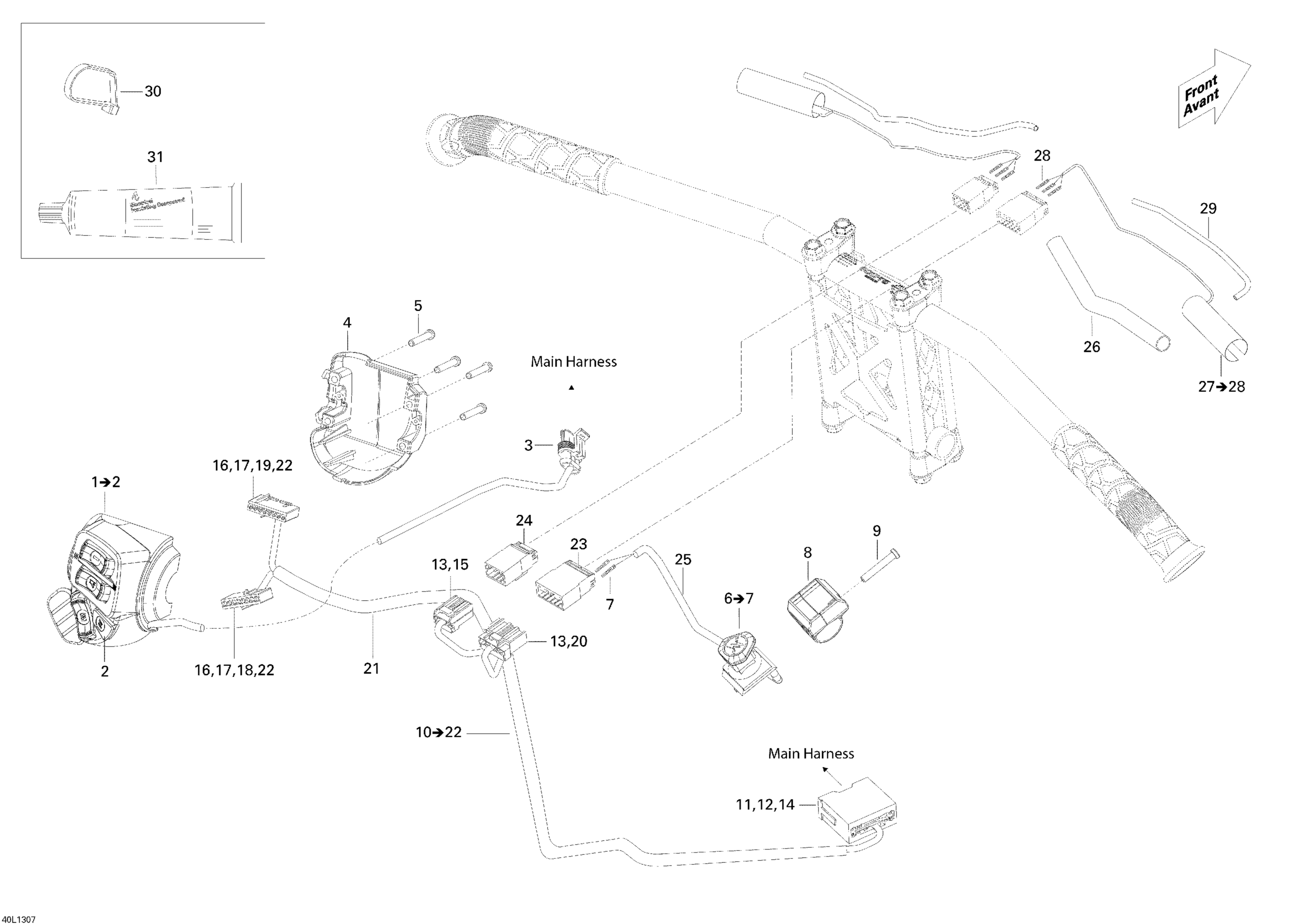 Steering Wiring Harness