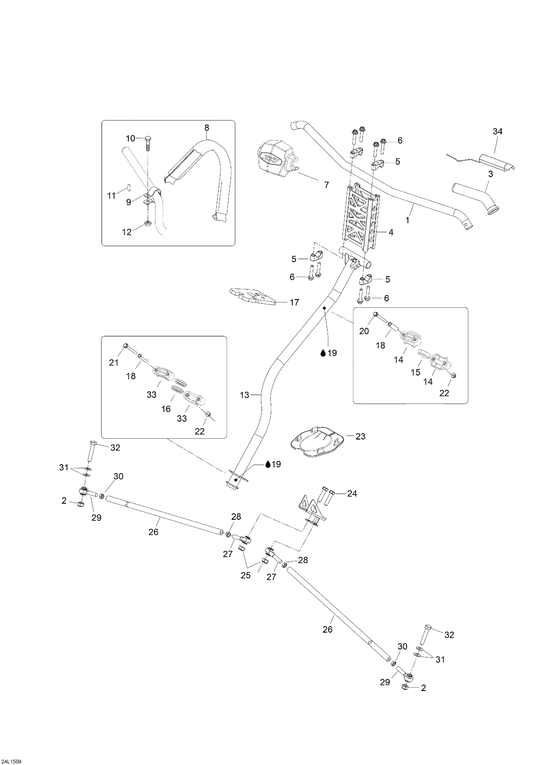 Схема узла: Steering System
