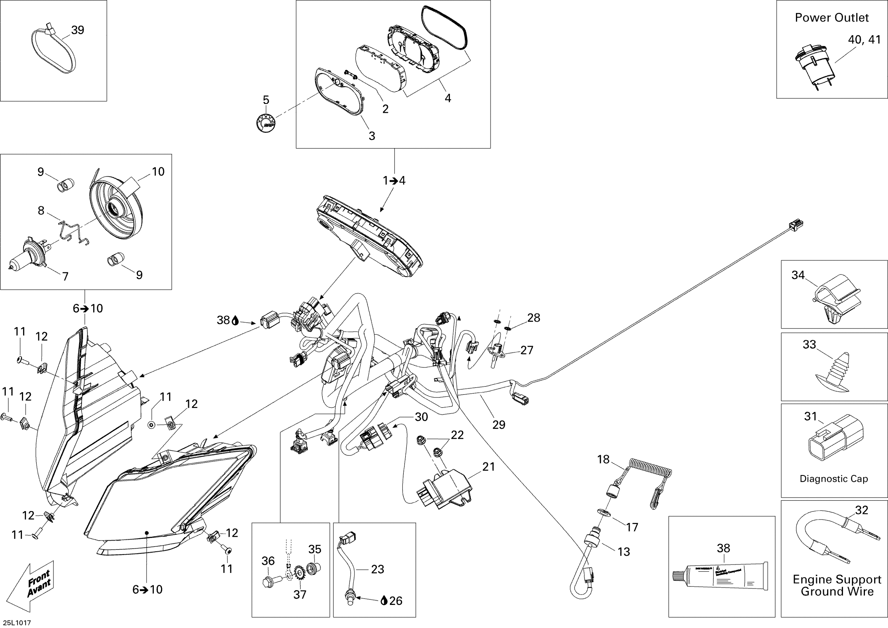 Схема узла: Electrical System
