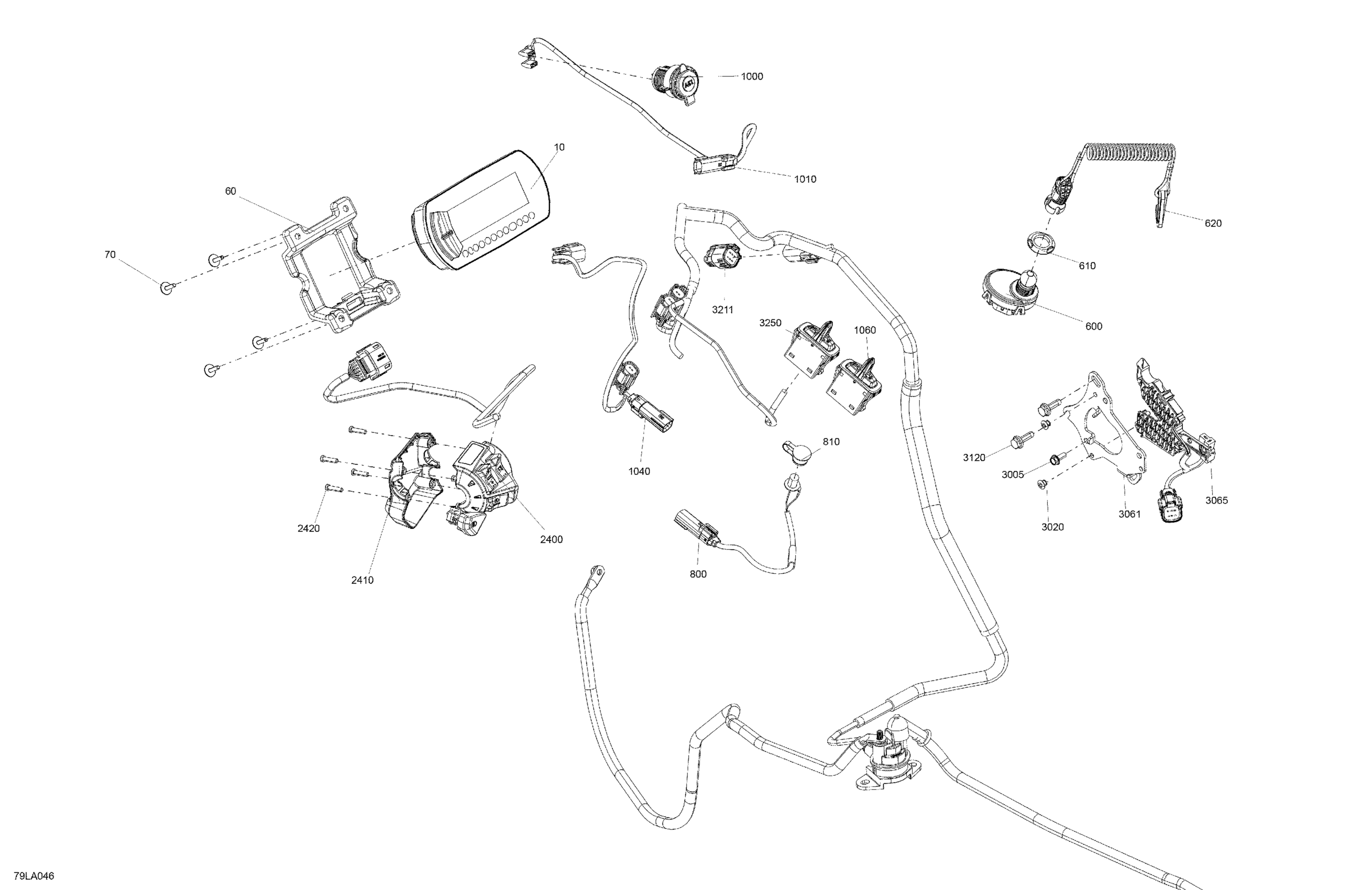 Схема узла: Electric - Upper Section