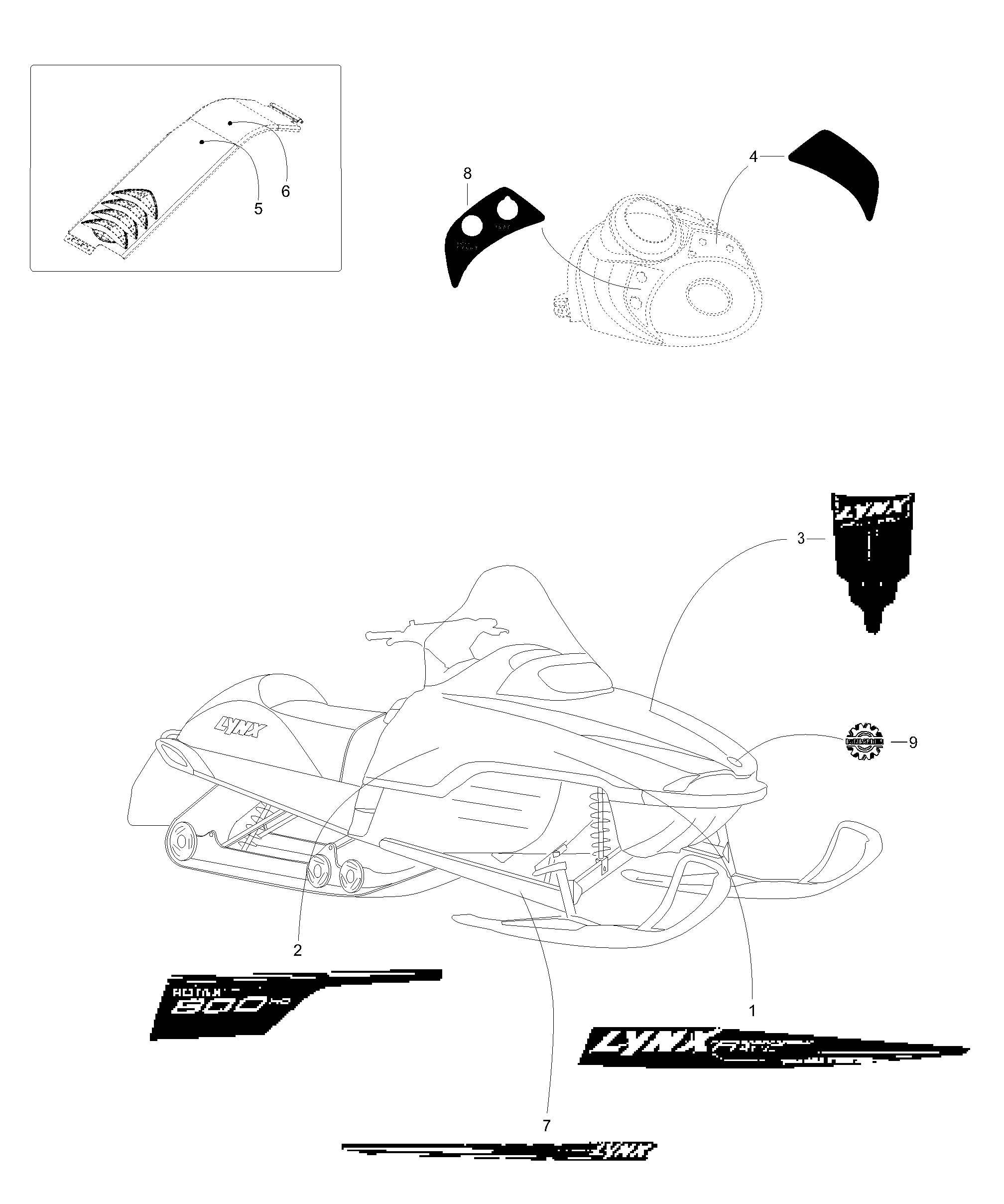 Схема узла: Decals
