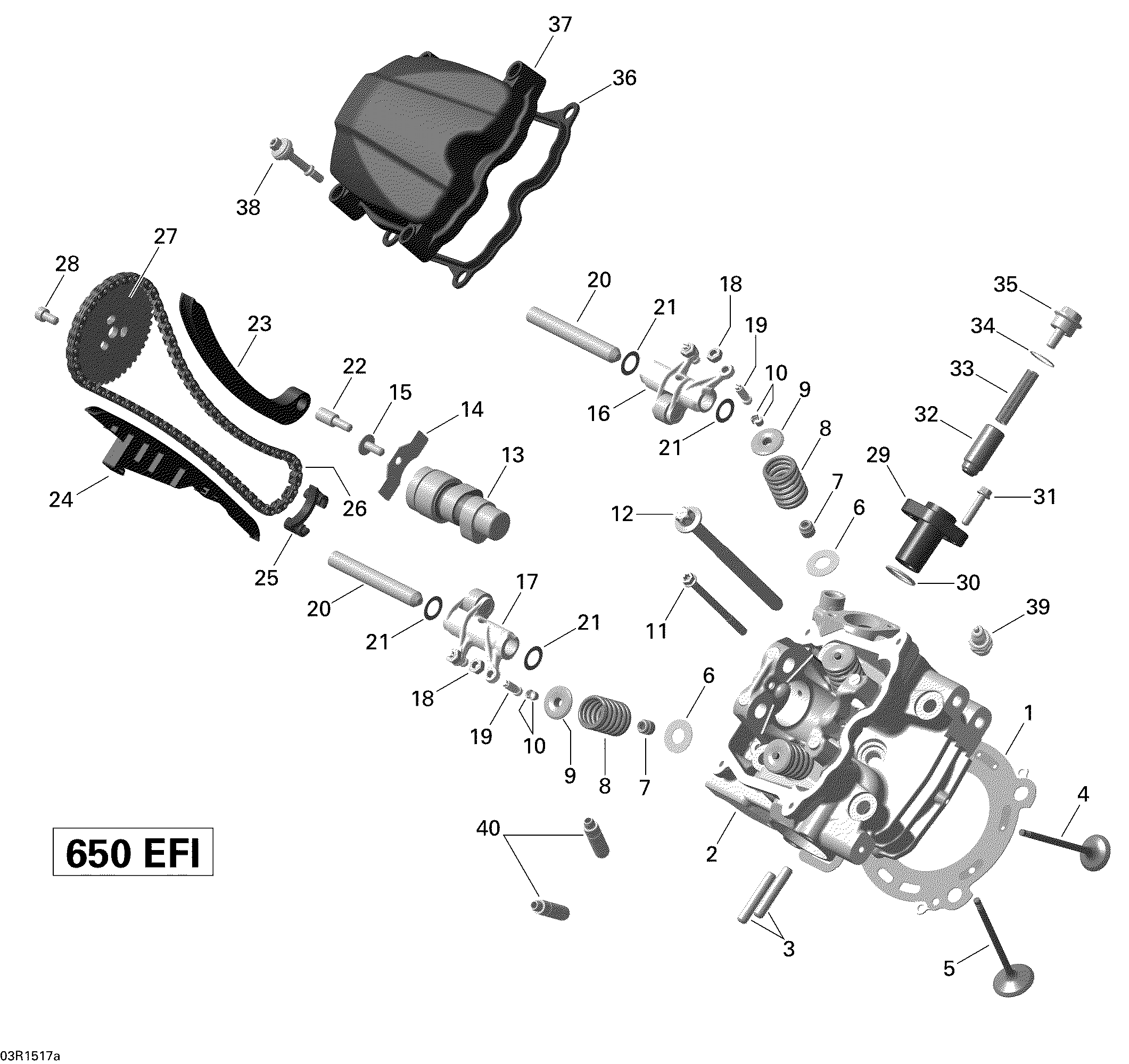 Cylinder Head, Front _03R1517a