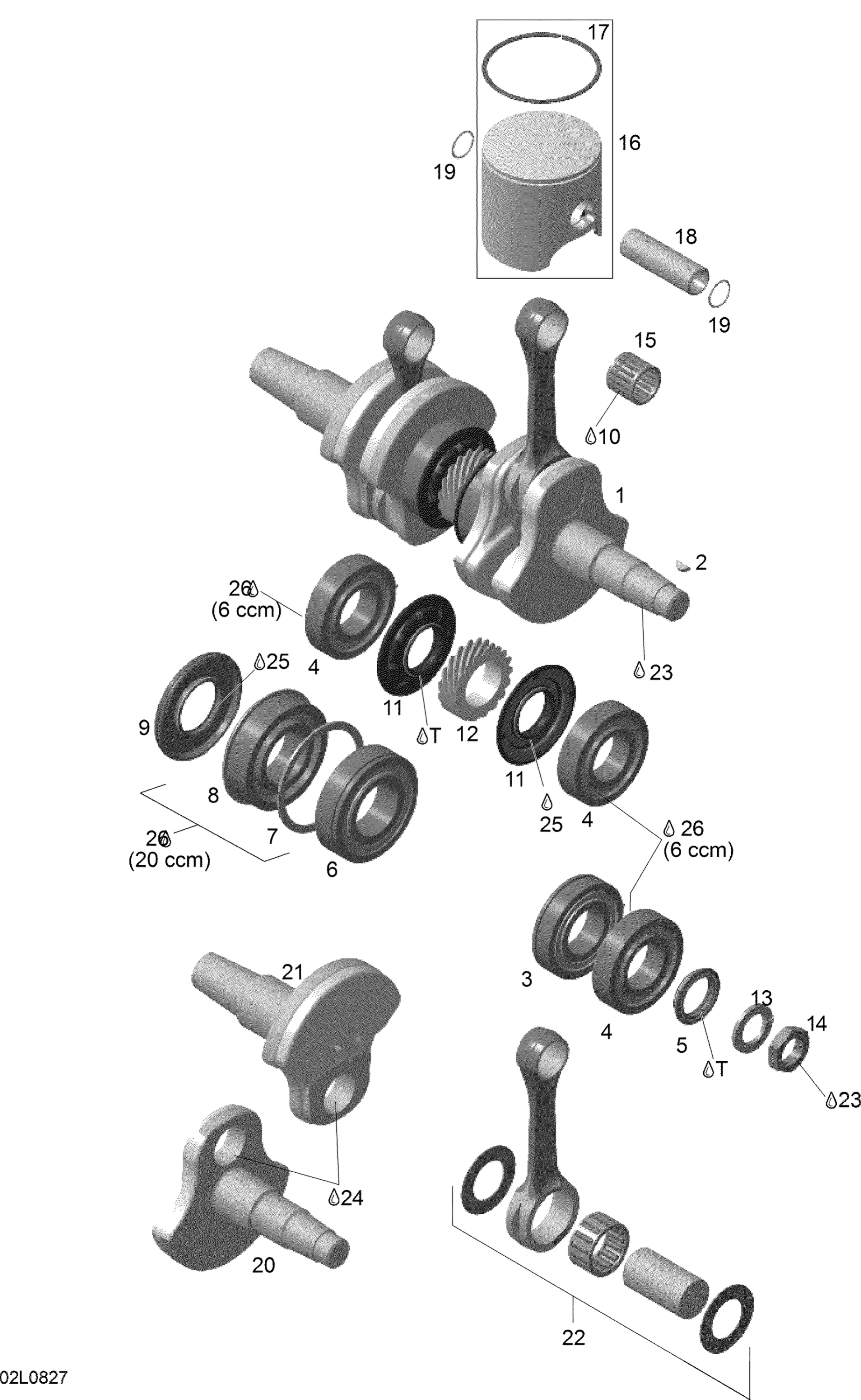 Crankshaft And Pistons