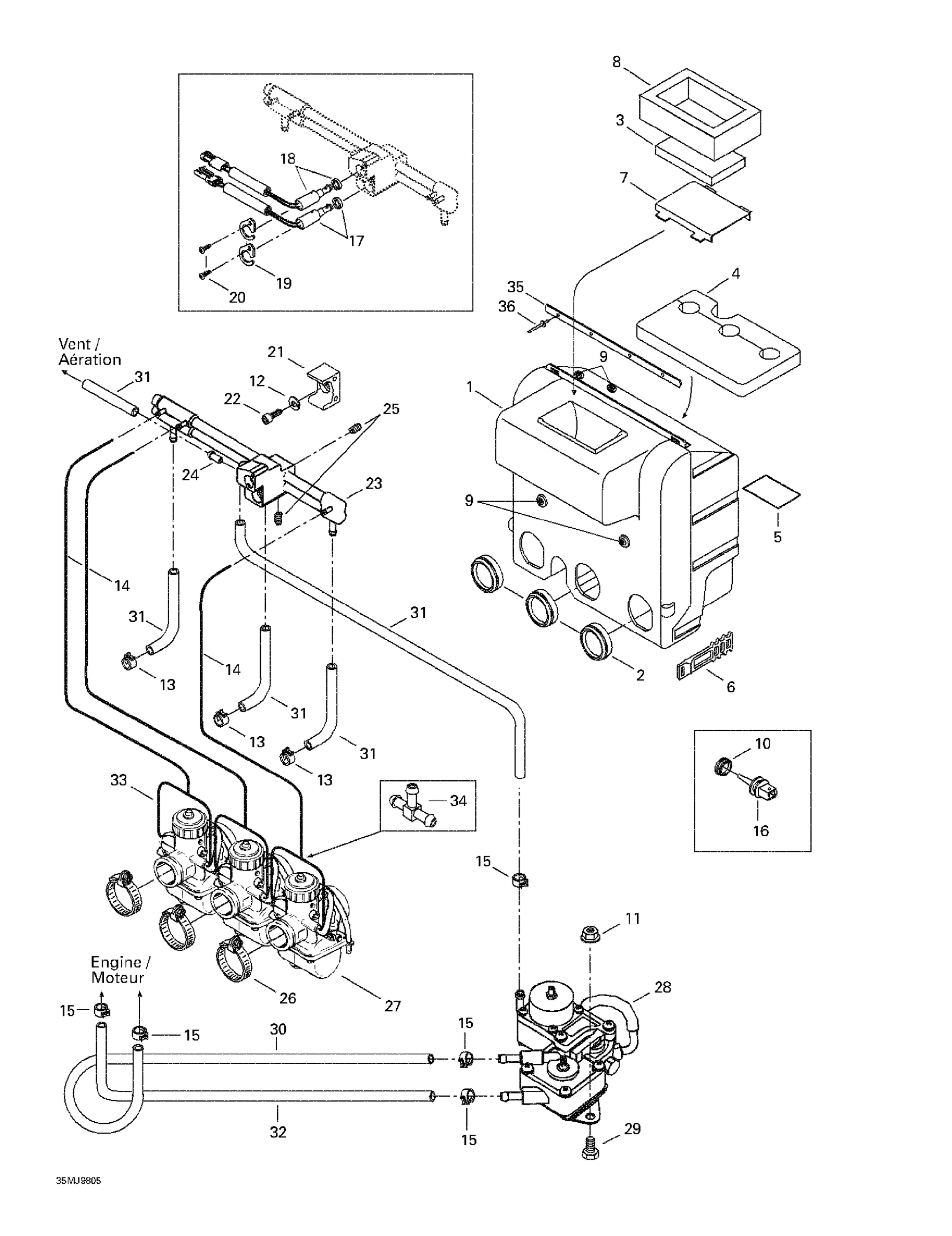 Схема узла: Air Intake System