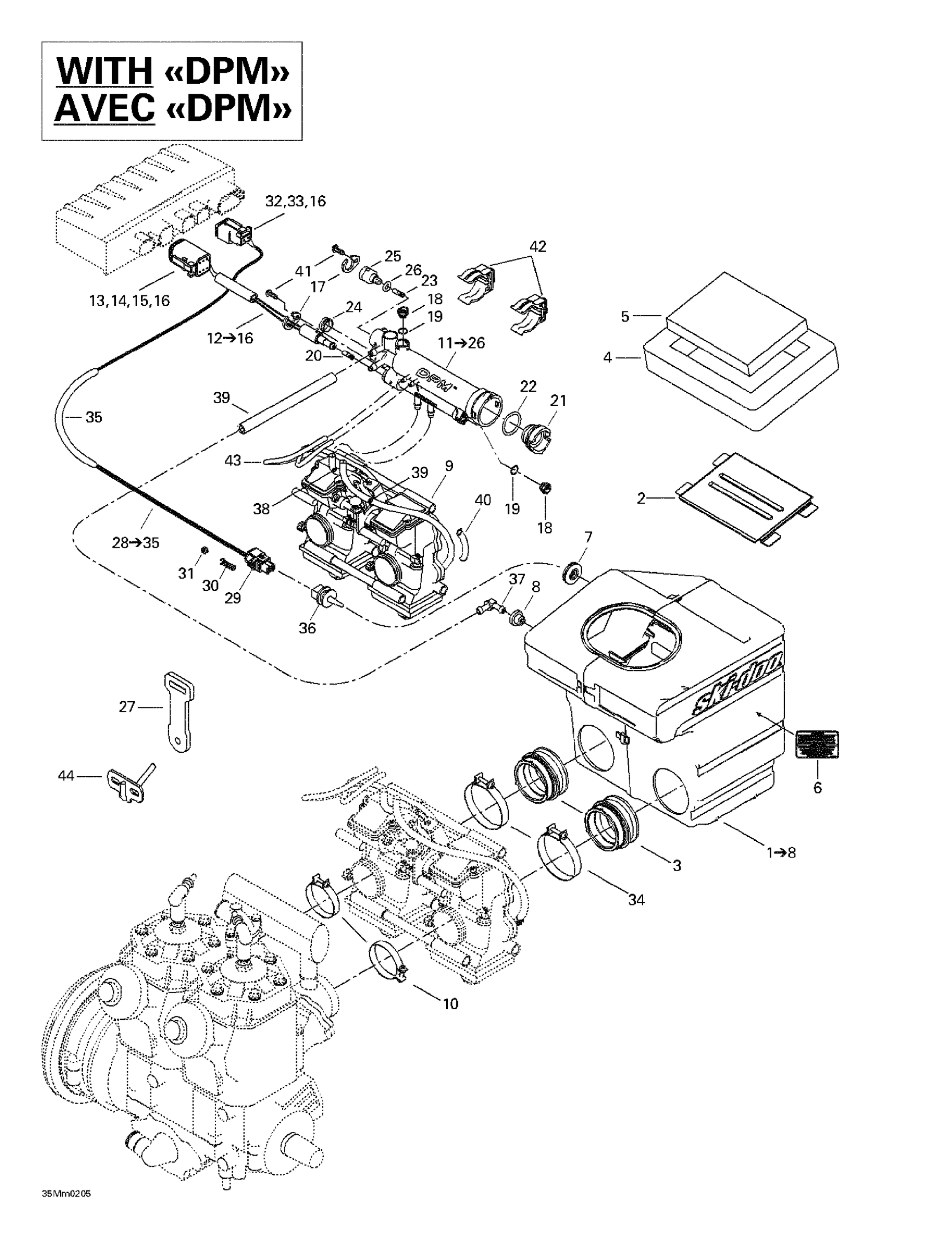 Air Intake System (with DPM)