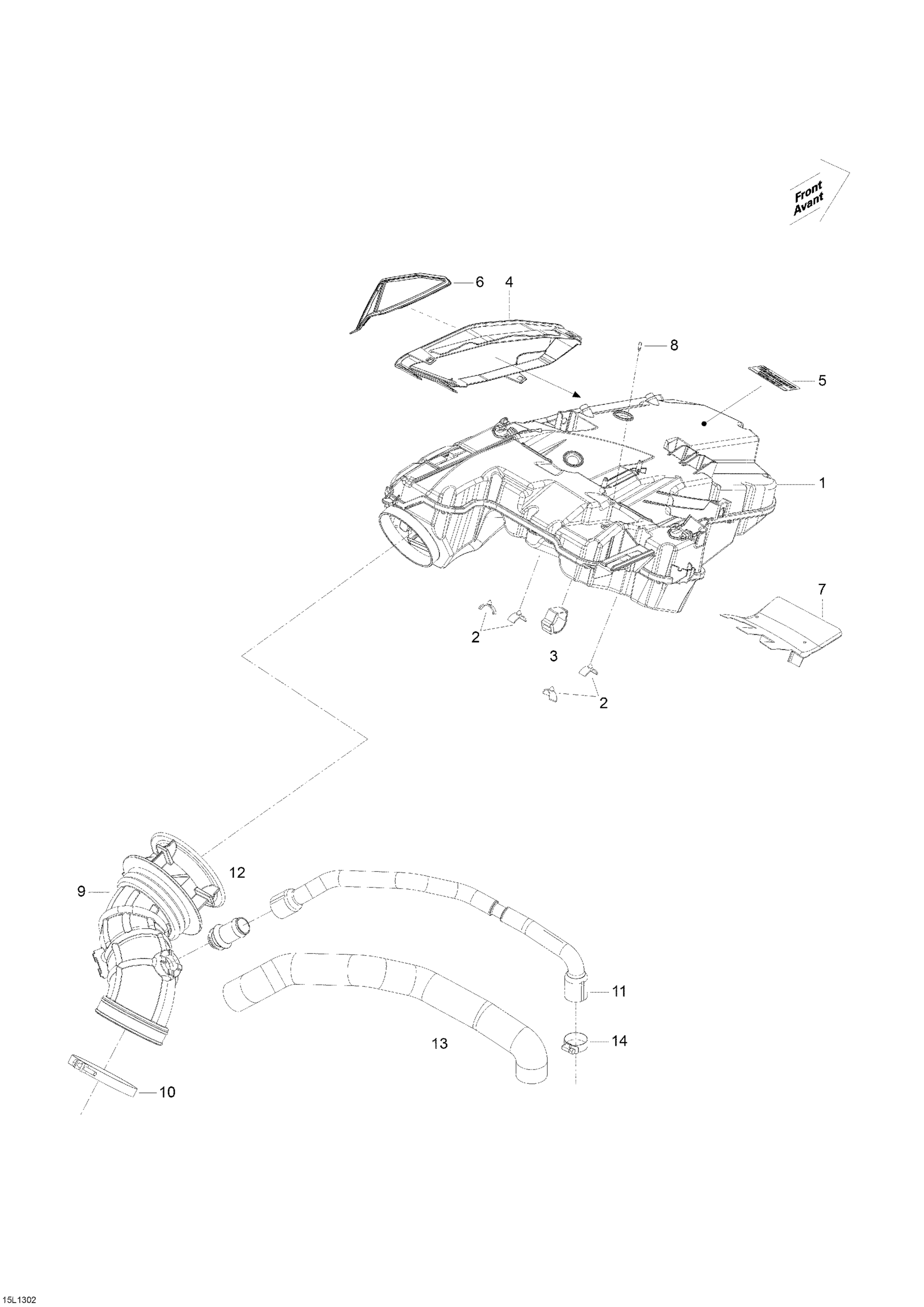 Схема узла: Air Intake System