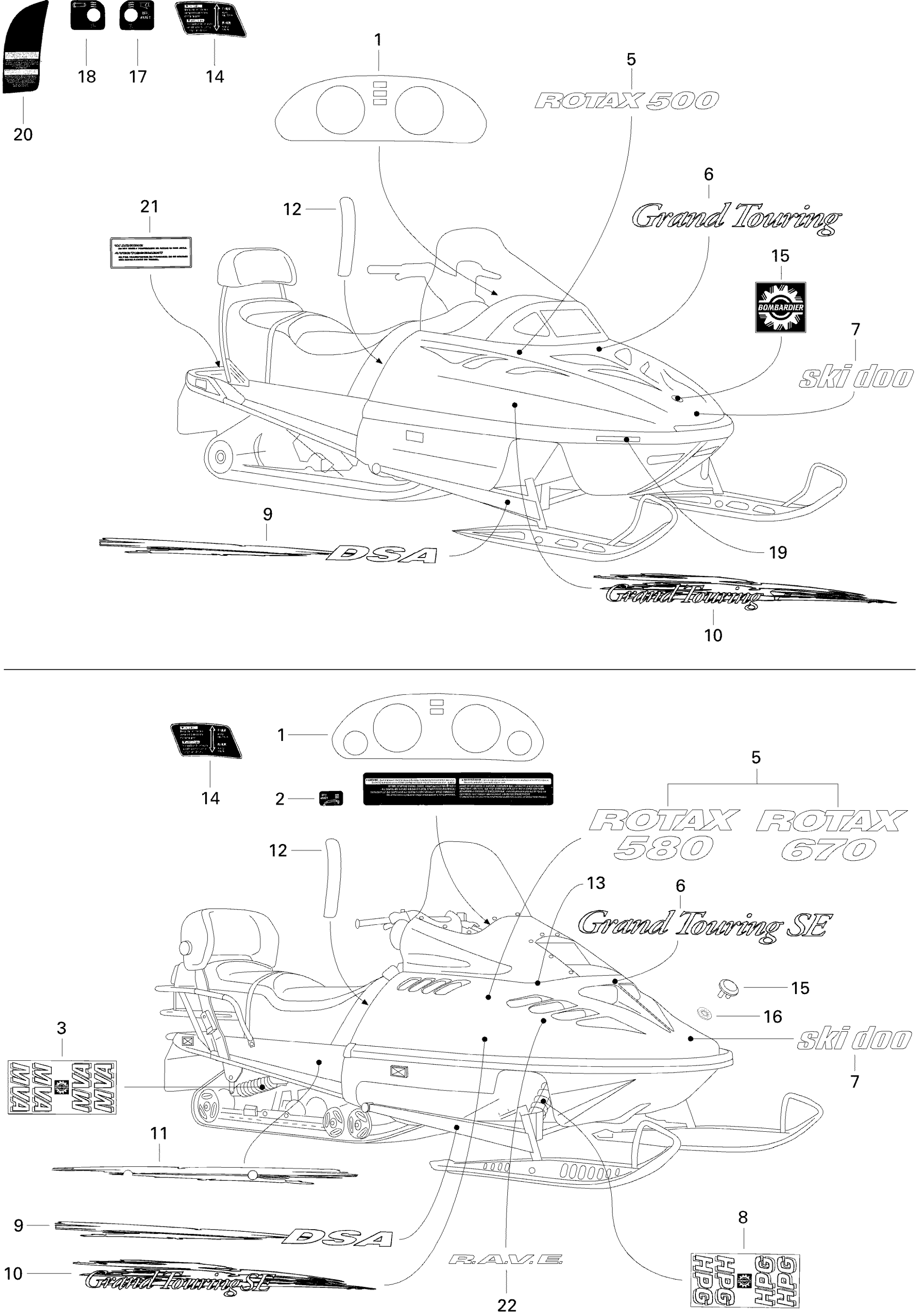 Схема узла: Decals 670SE