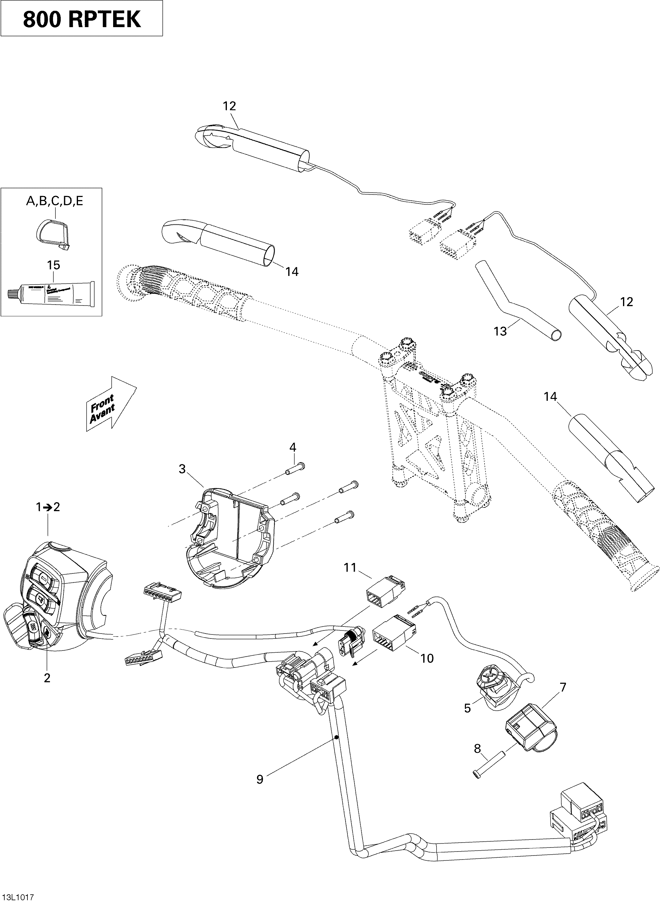 Схема узла: Steering Wiring Harness
