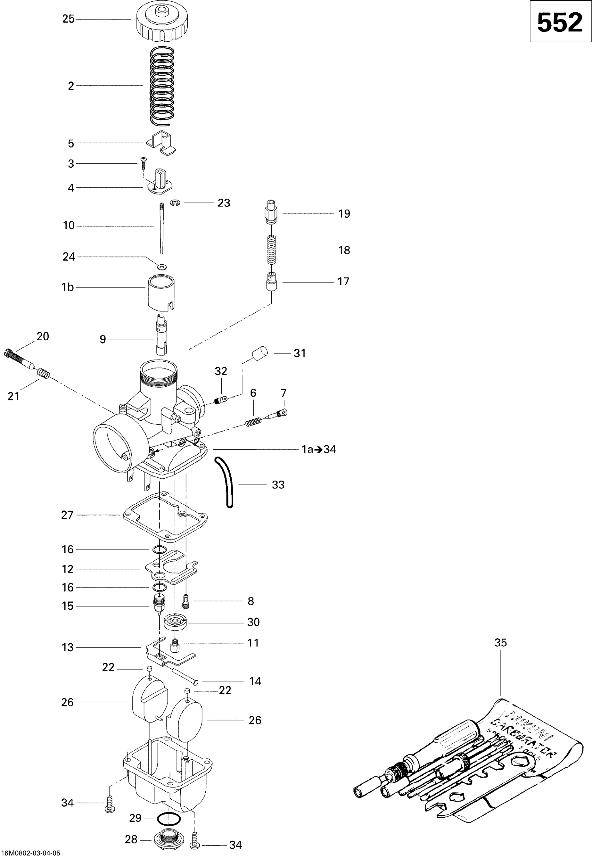 Схема узла: Carburetor
