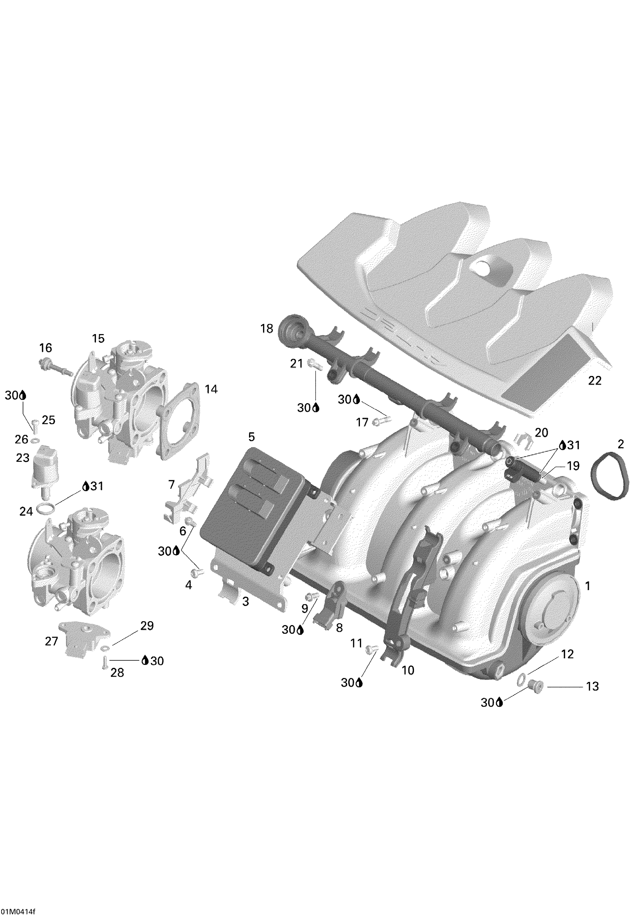 Схема узла: Intake Manifold