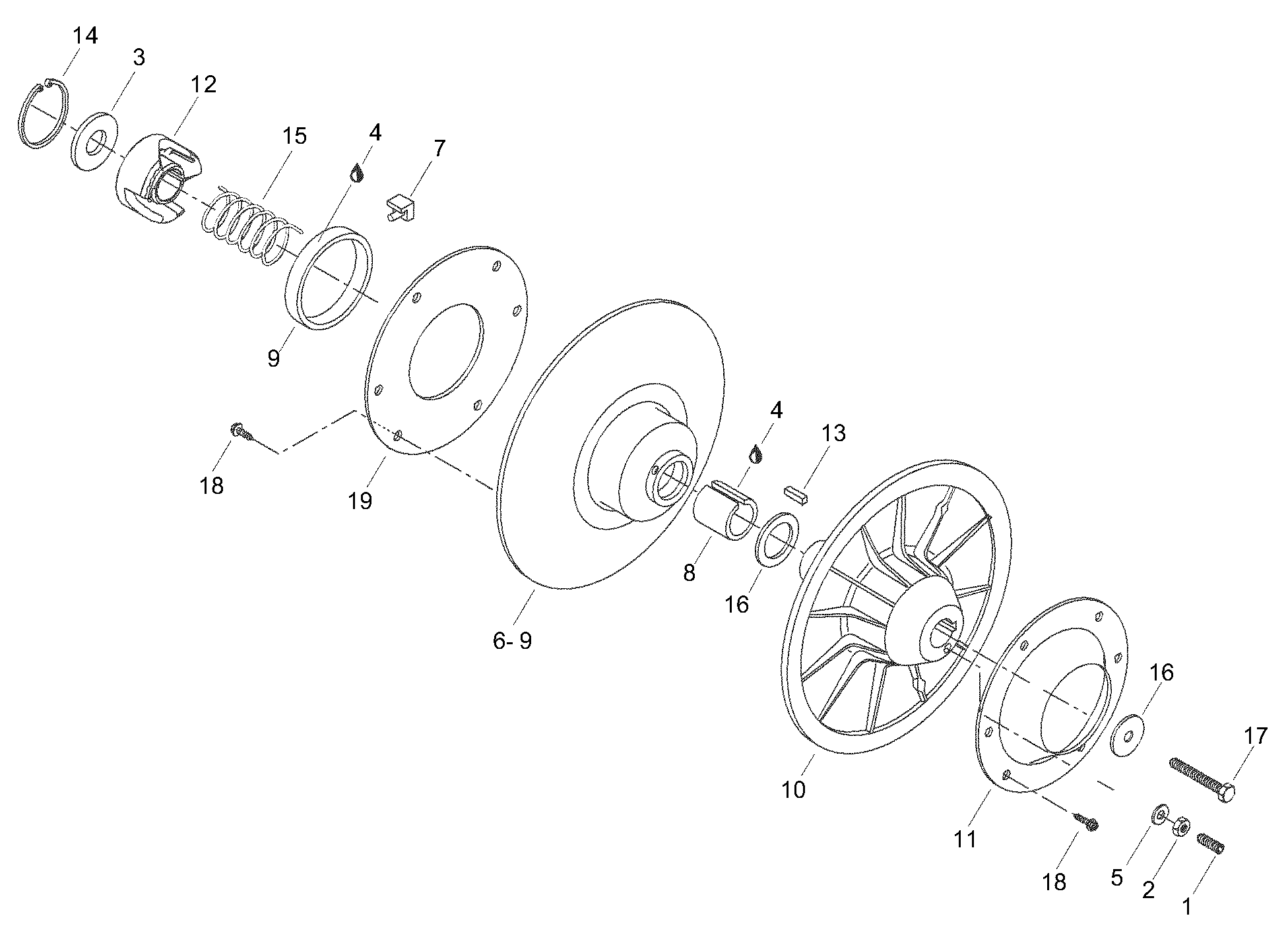 Driven Pulley