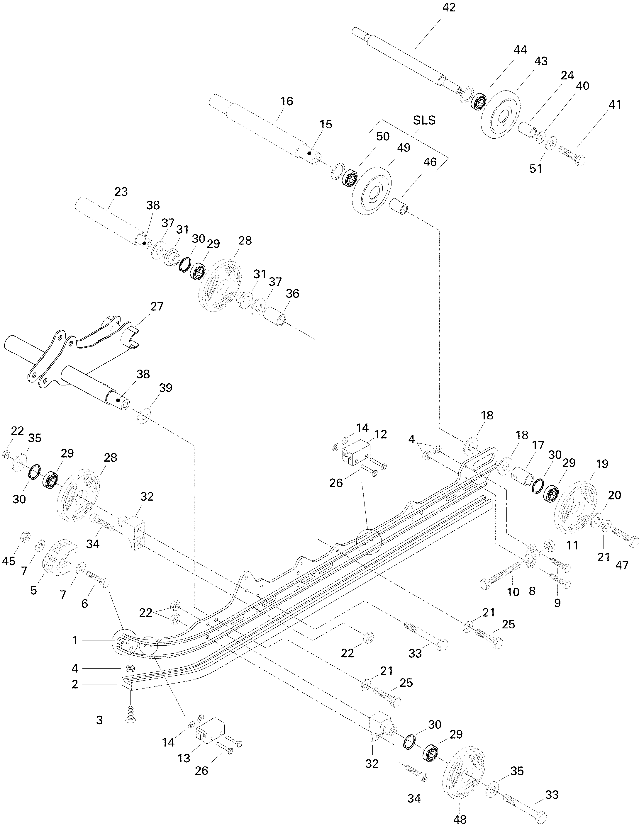 Rear Suspension Formula SLS