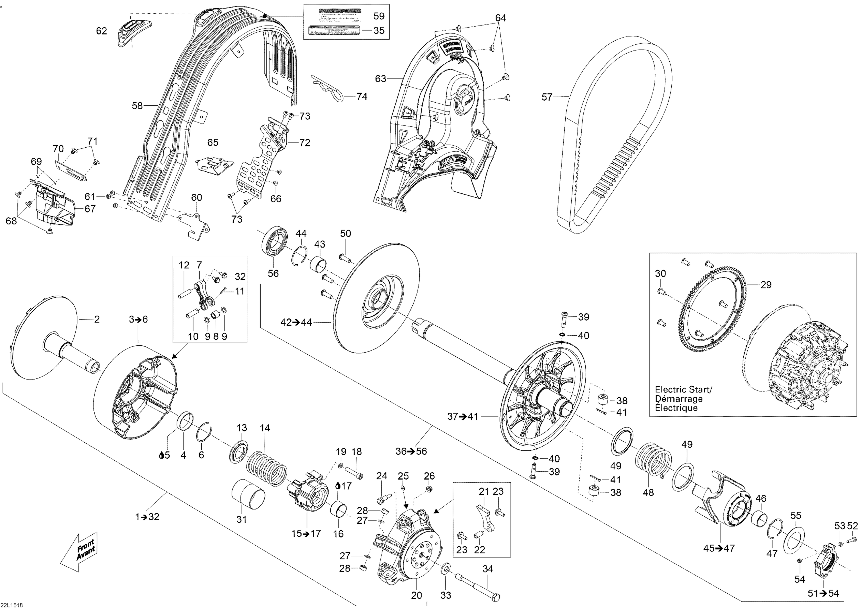 Схема узла: Pulley System