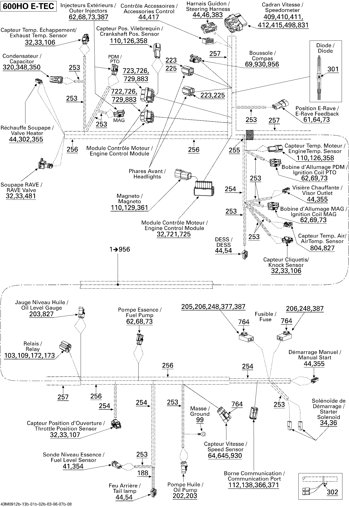Electrical Harness 600 HO