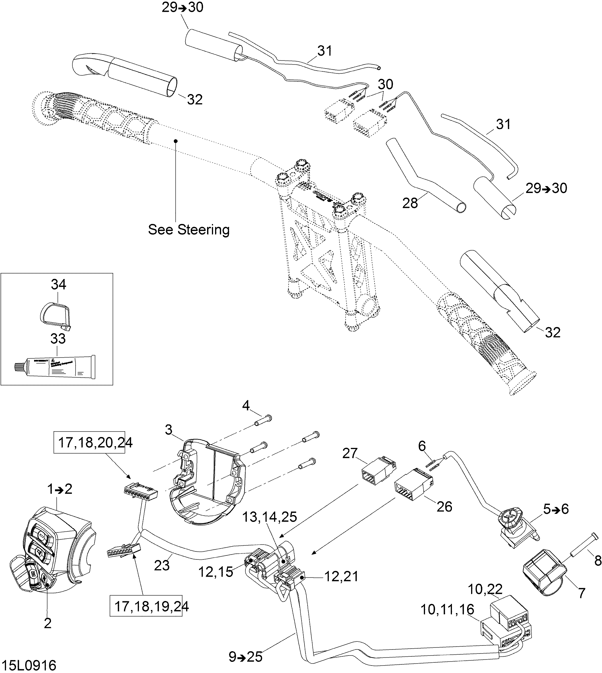 Steering Wiring Harness