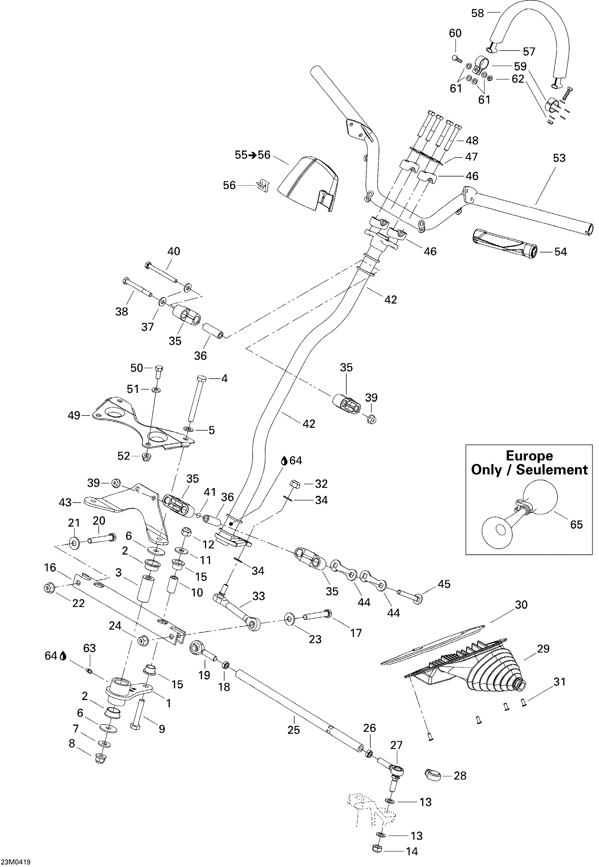Схема узла: Steering System