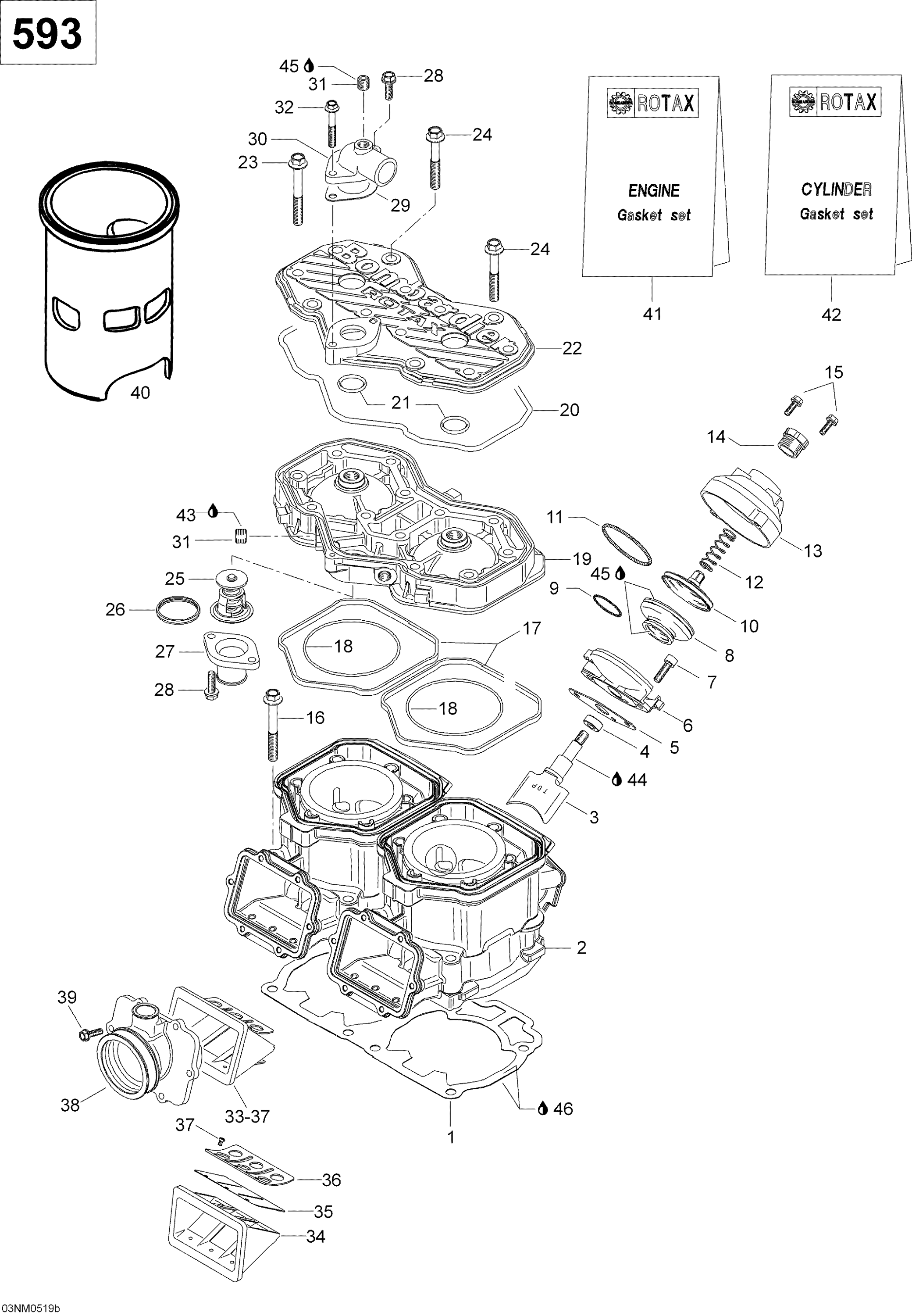 Cylinder And Reed Valve