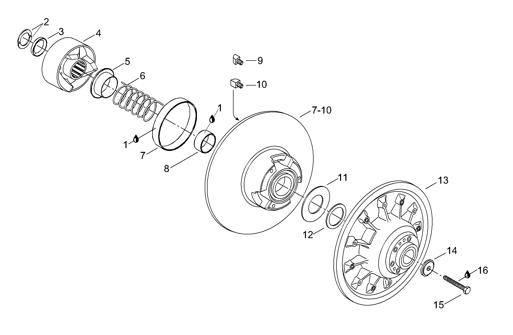 Driven Pulley