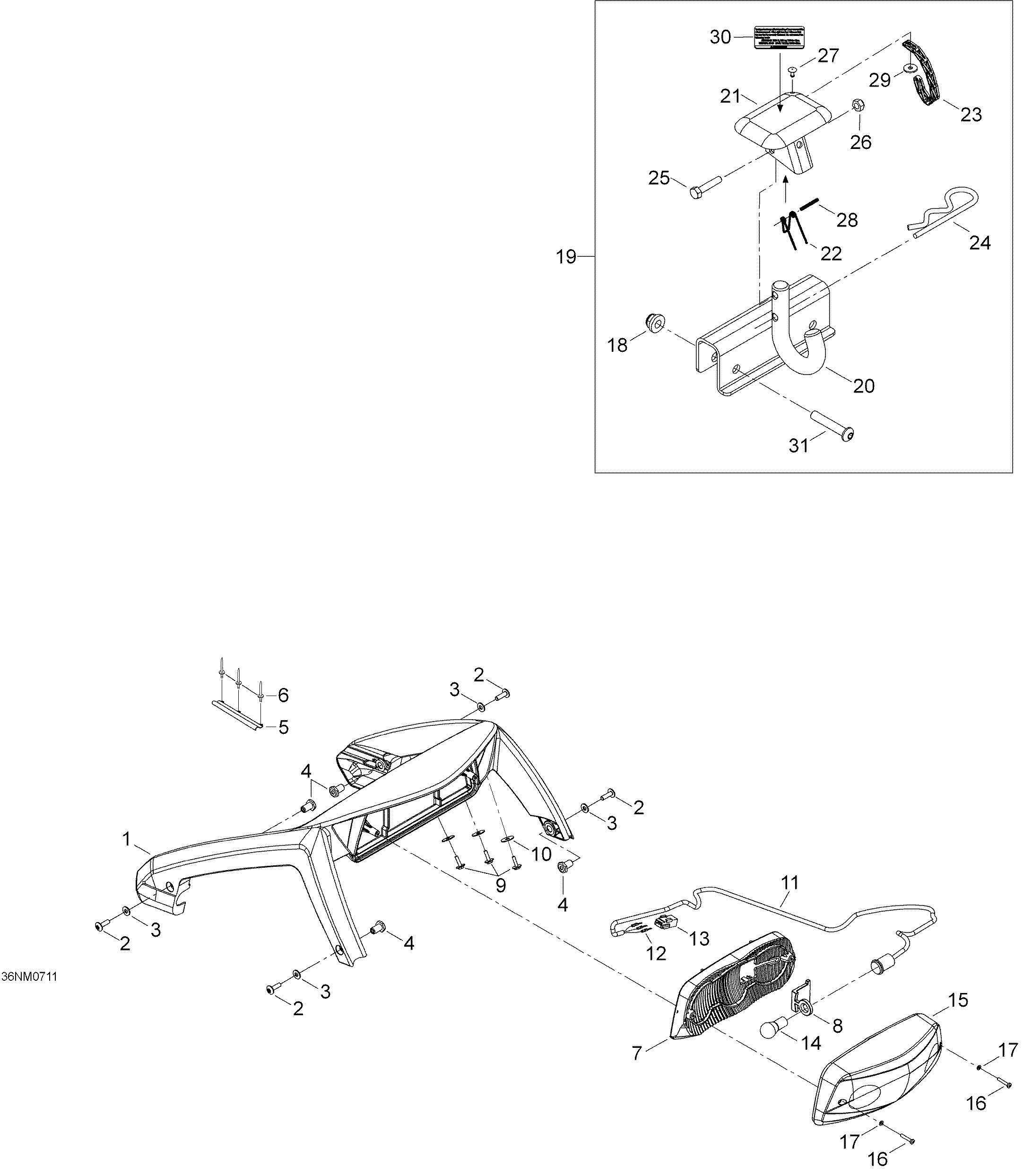 Luggage Rack