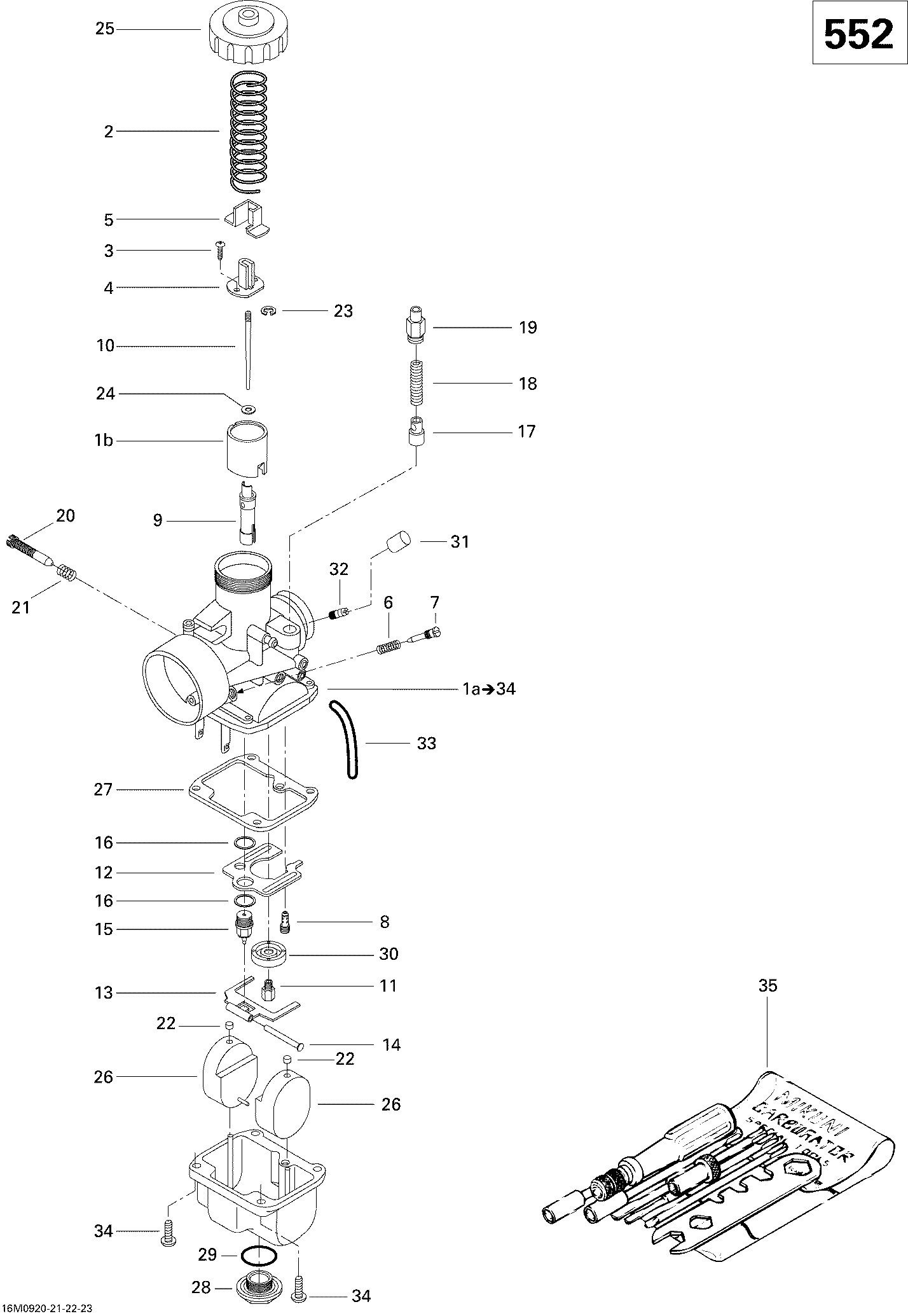 Схема узла: Carburetor