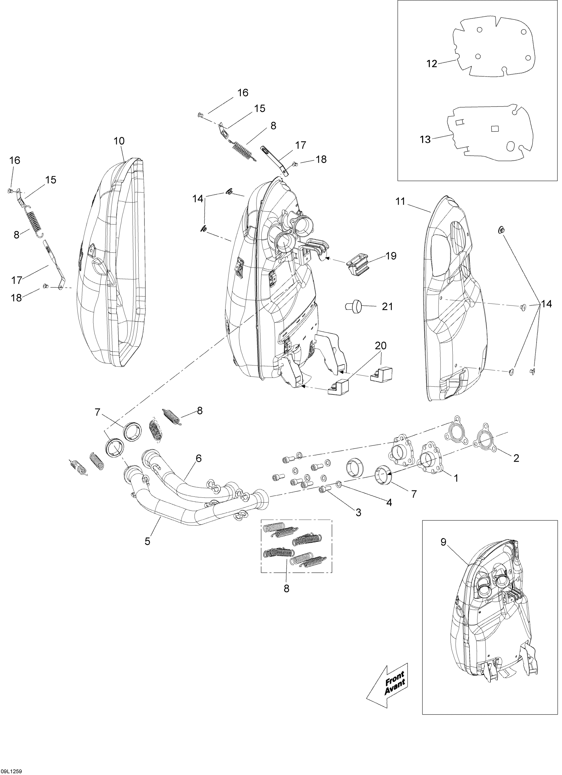 Схема узла: Exhaust System