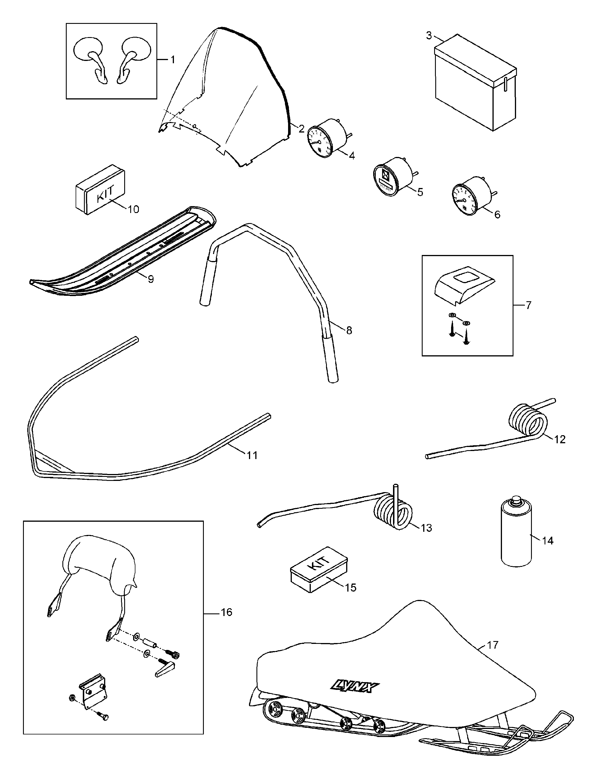 Схема узла: Accessories