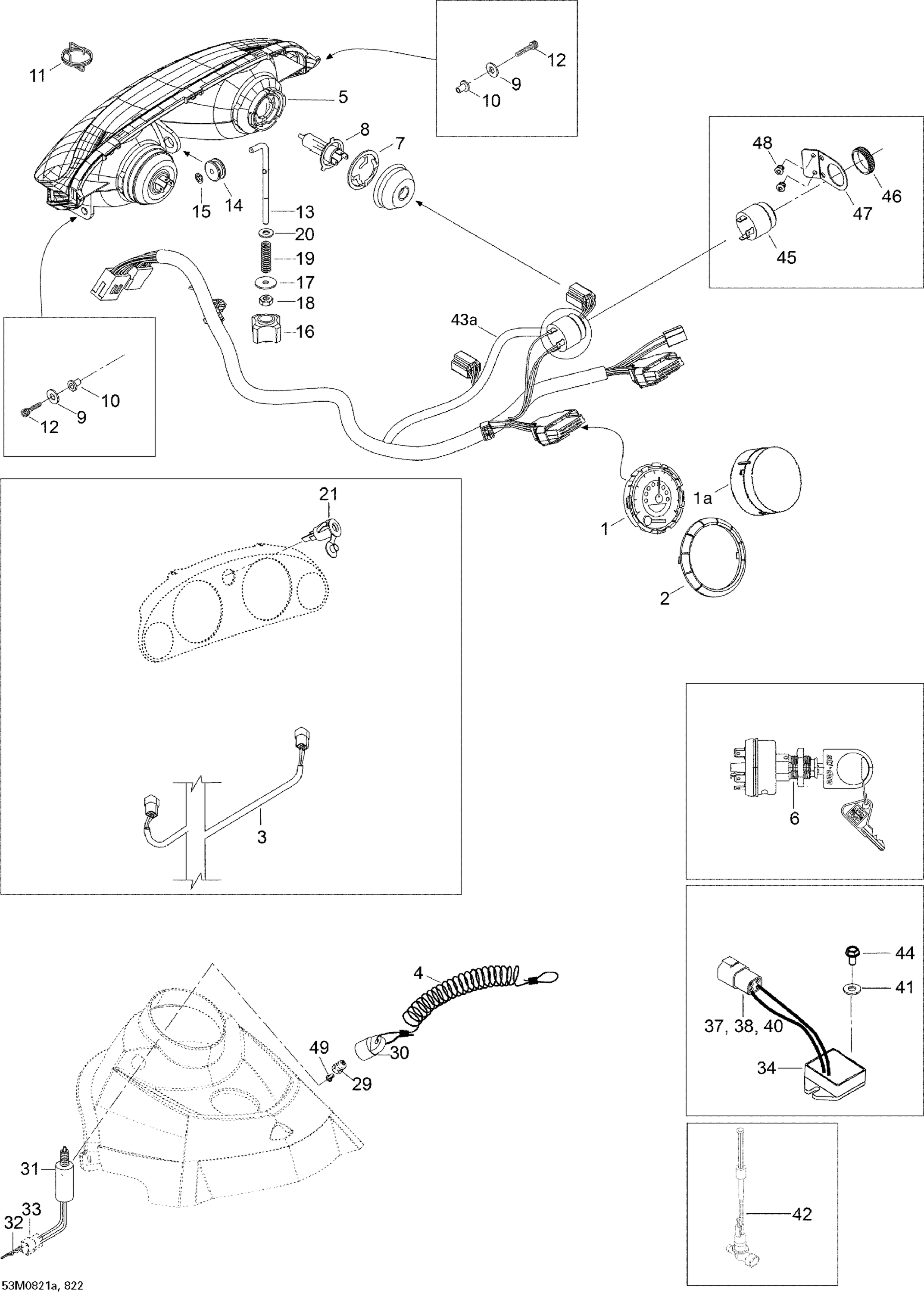 Схема узла: Electrical Accessories SWT 550F