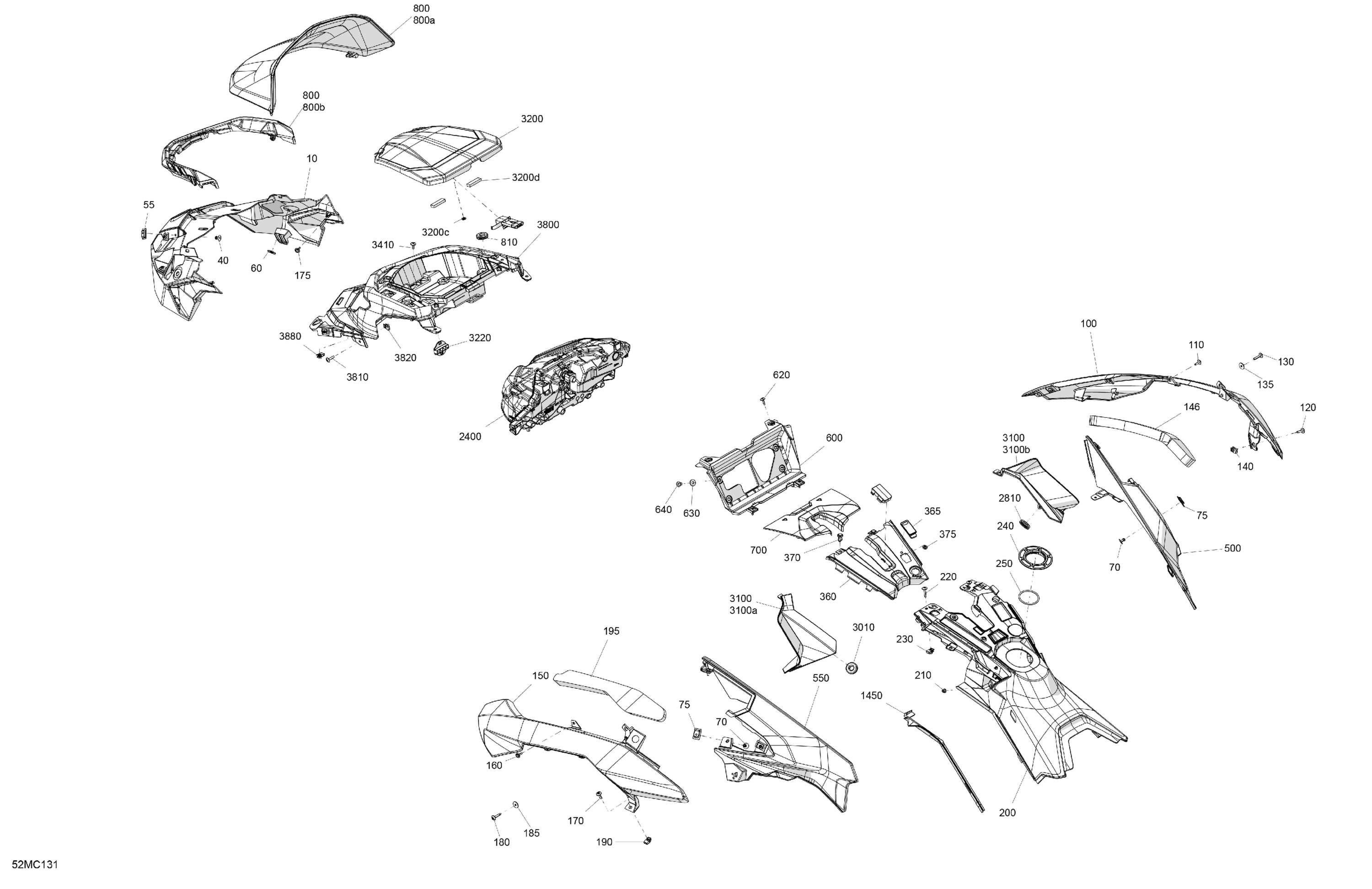 Body - Hood - 10,25in Color Touchscreen Display