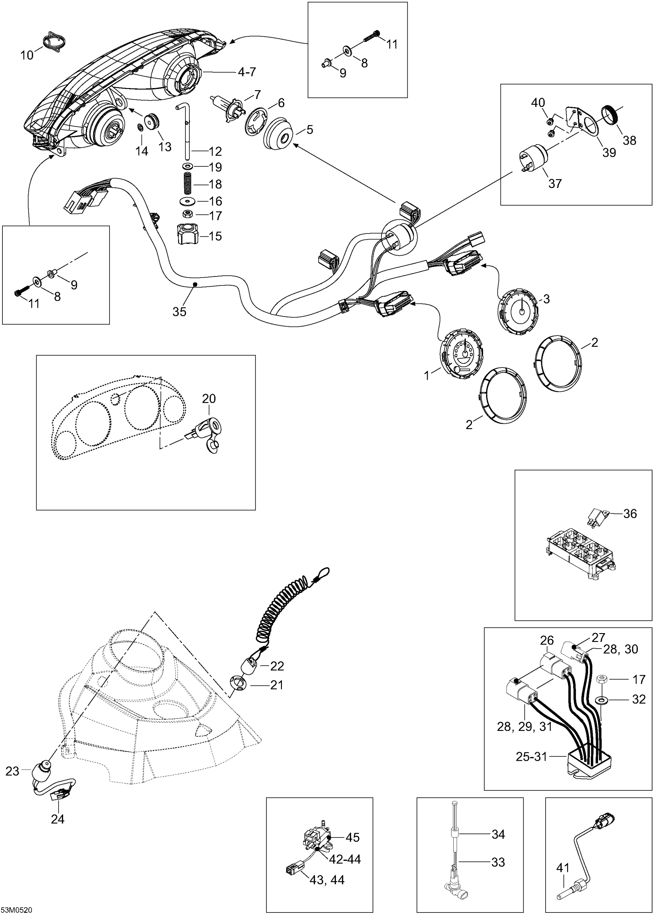 Схема узла: Electrical Accessories