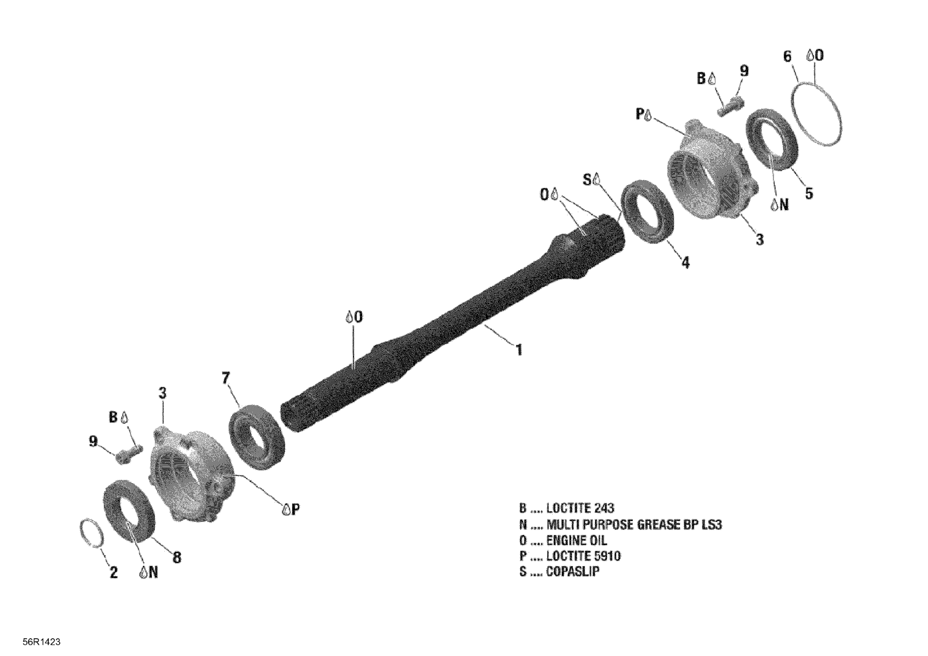 Drive Shaft _56R1423