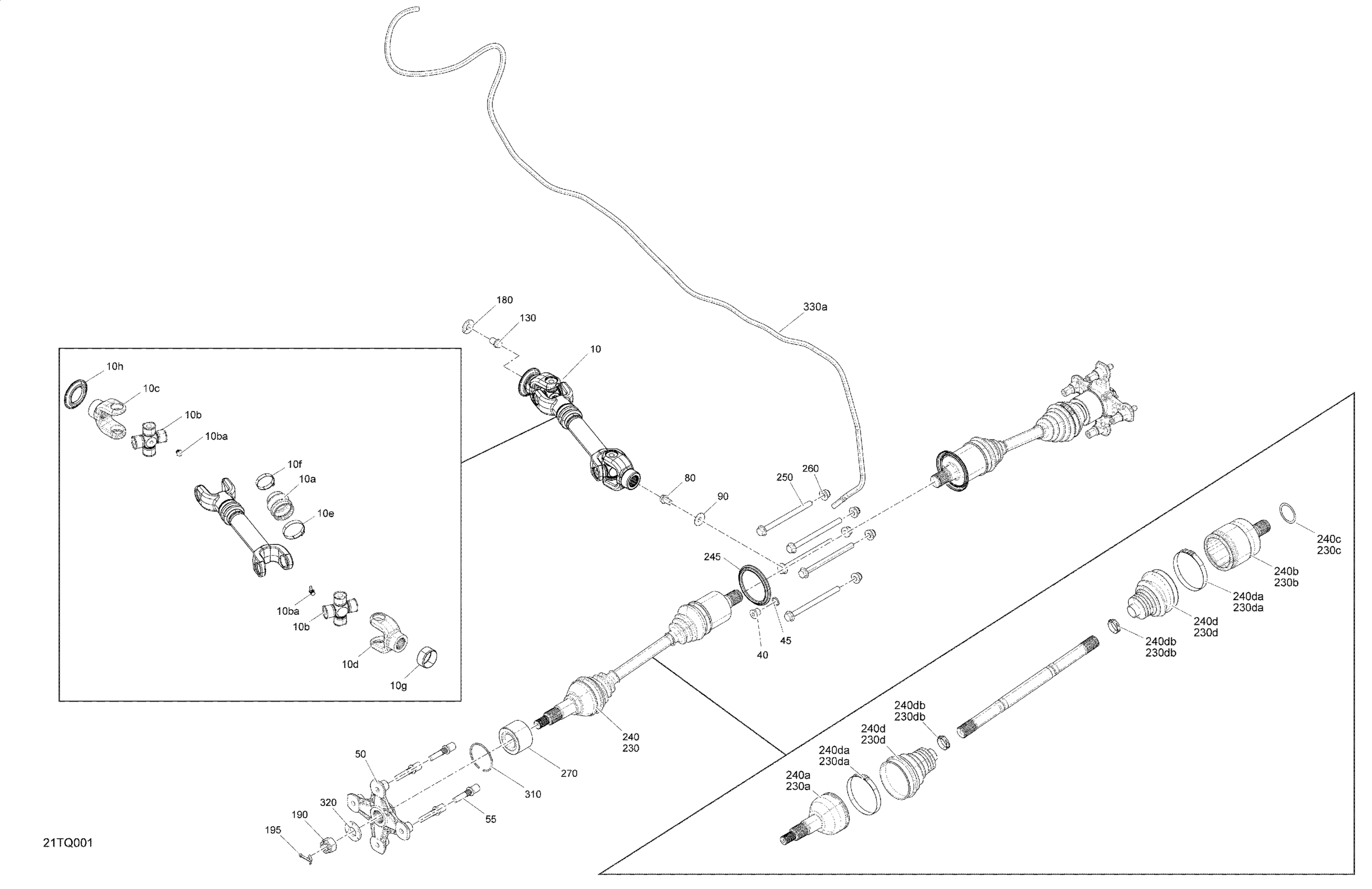 Drive - Rear - Common Parts