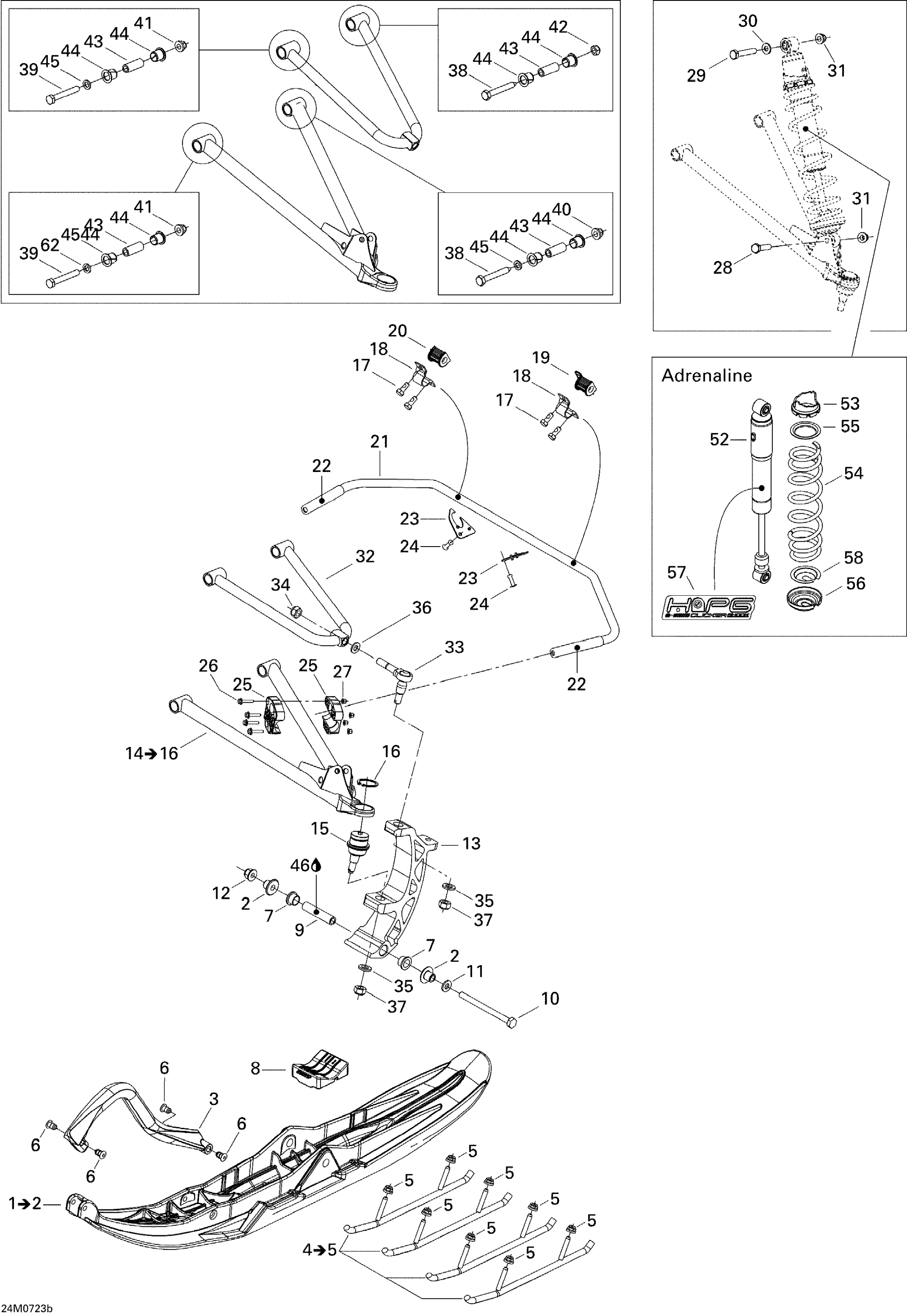 Front Suspension And Ski ADR